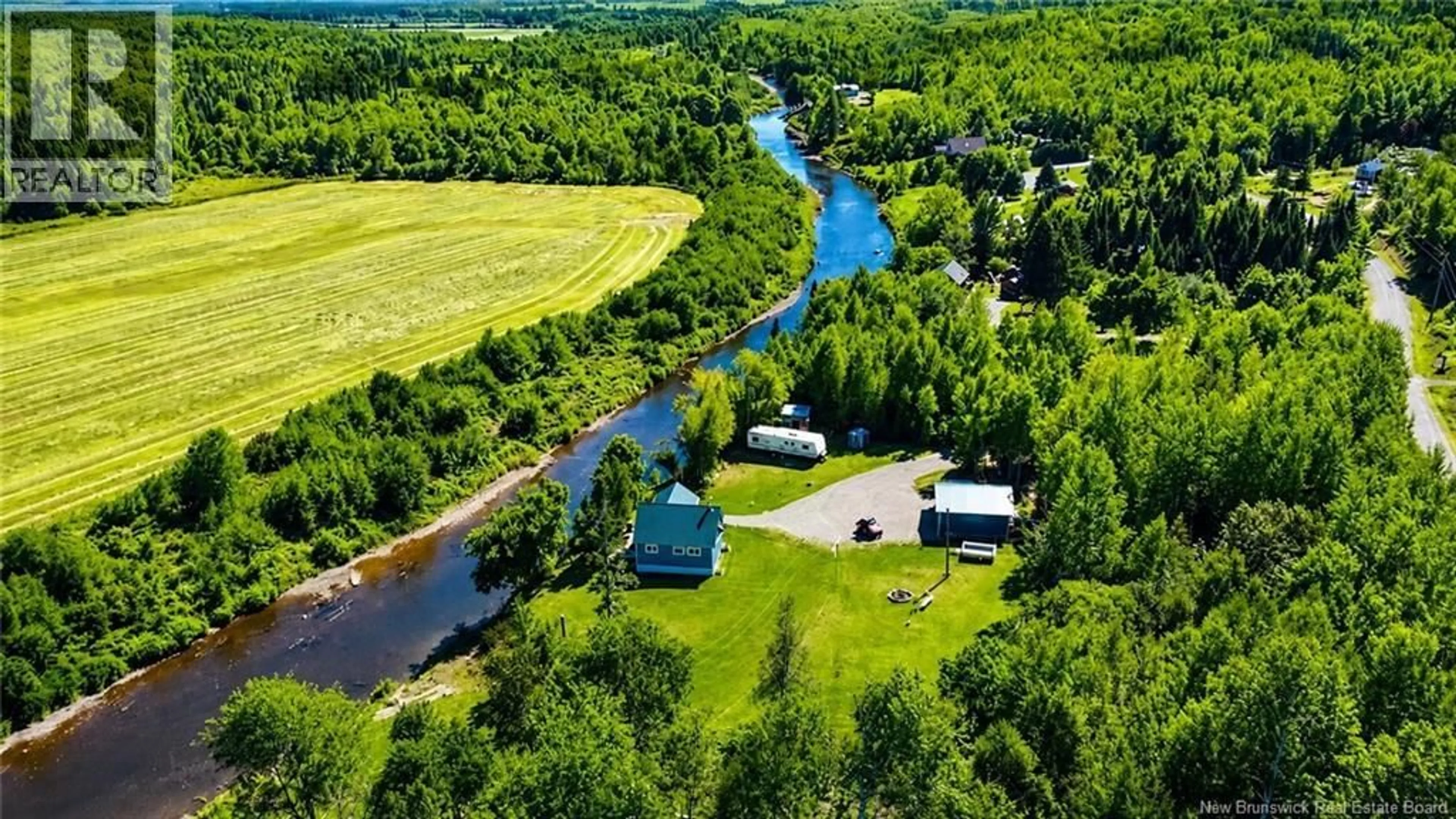 A pic from outside/outdoor area/front of a property/back of a property/a pic from drone, water/lake/river/ocean view for 337 FOSTER ROAD, Mainstream New Brunswick E7P1V6