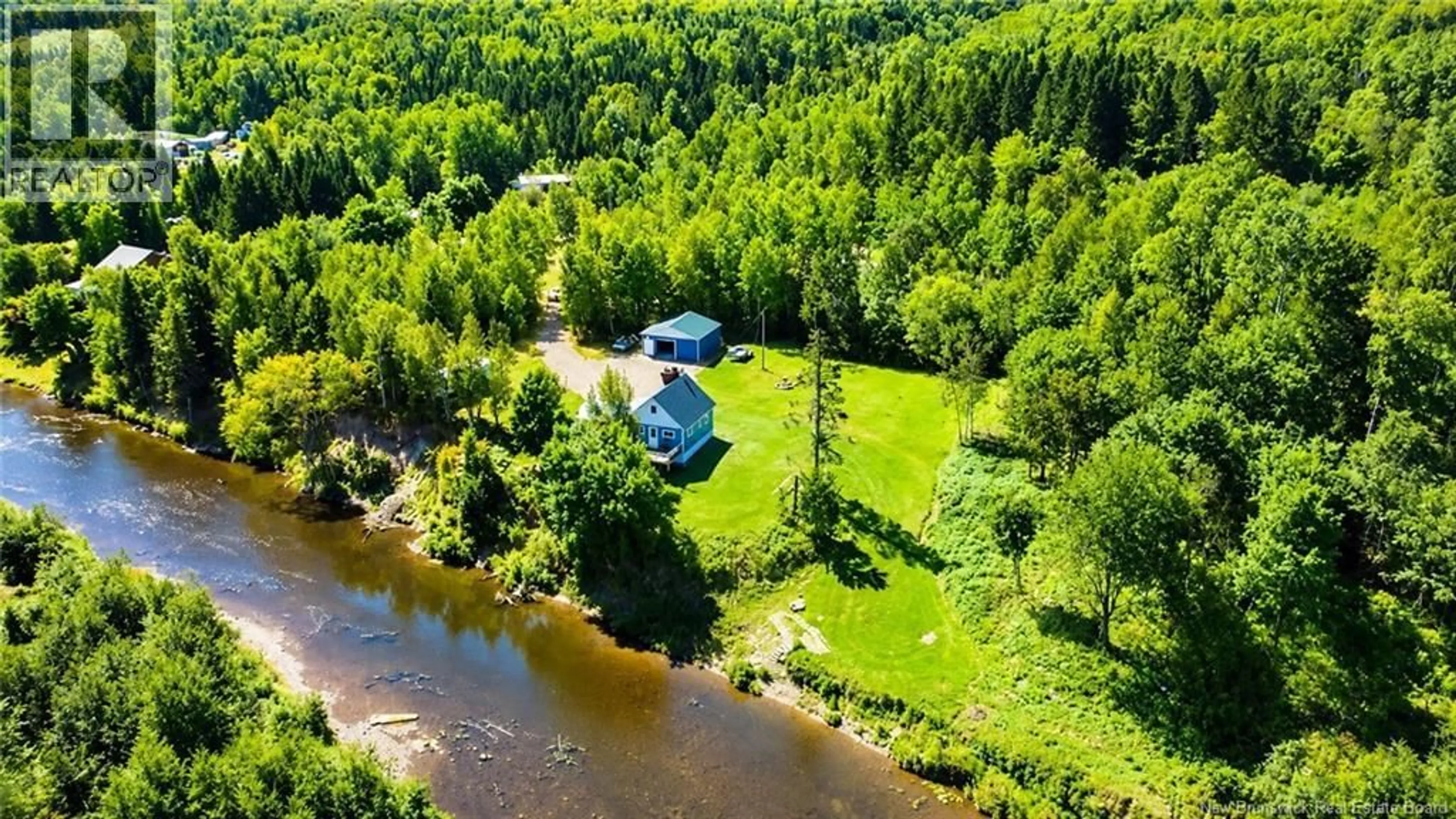A pic from outside/outdoor area/front of a property/back of a property/a pic from drone, water/lake/river/ocean view for 337 FOSTER ROAD, Mainstream New Brunswick E7P1V6