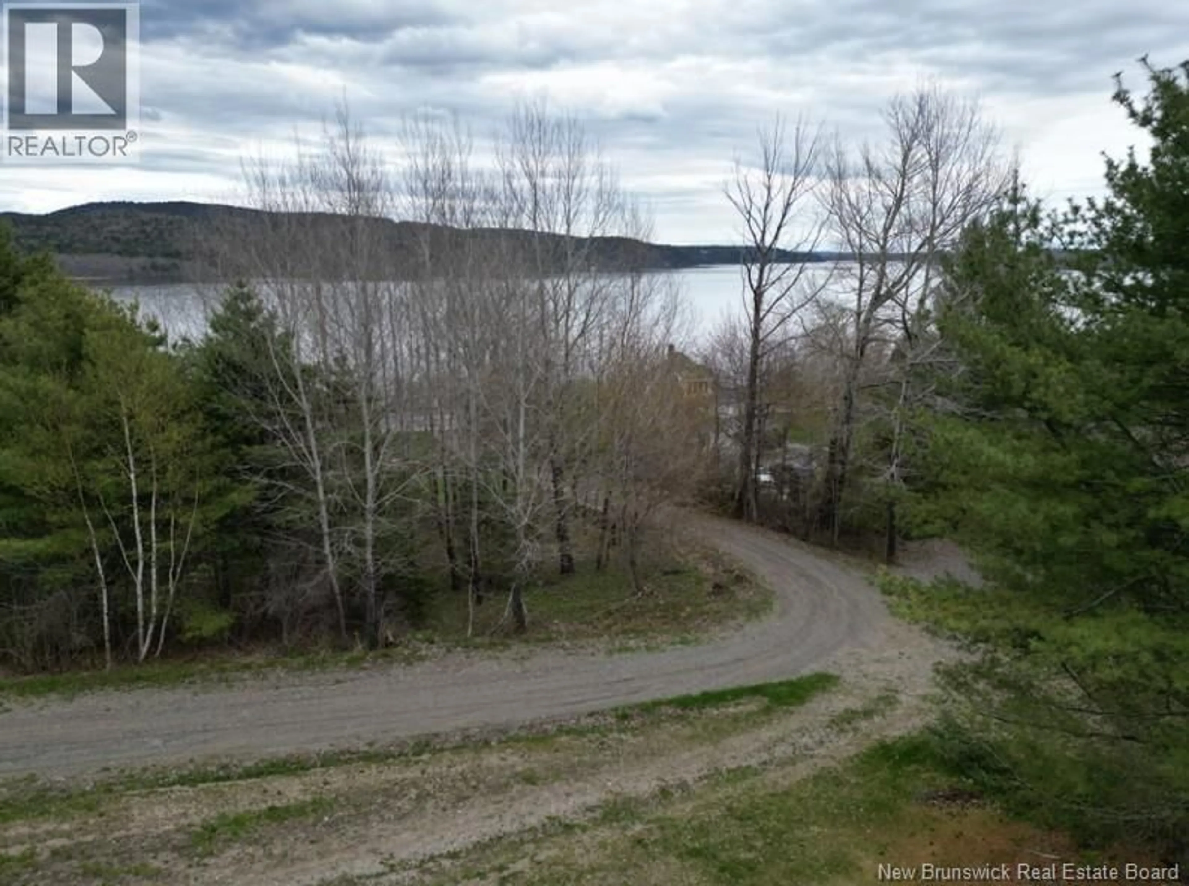 A pic from outside/outdoor area/front of a property/back of a property/a pic from drone, water/lake/river/ocean view for 23 EDGEWOOD LANE, Grand Bay-Westfield New Brunswick E5K3G6