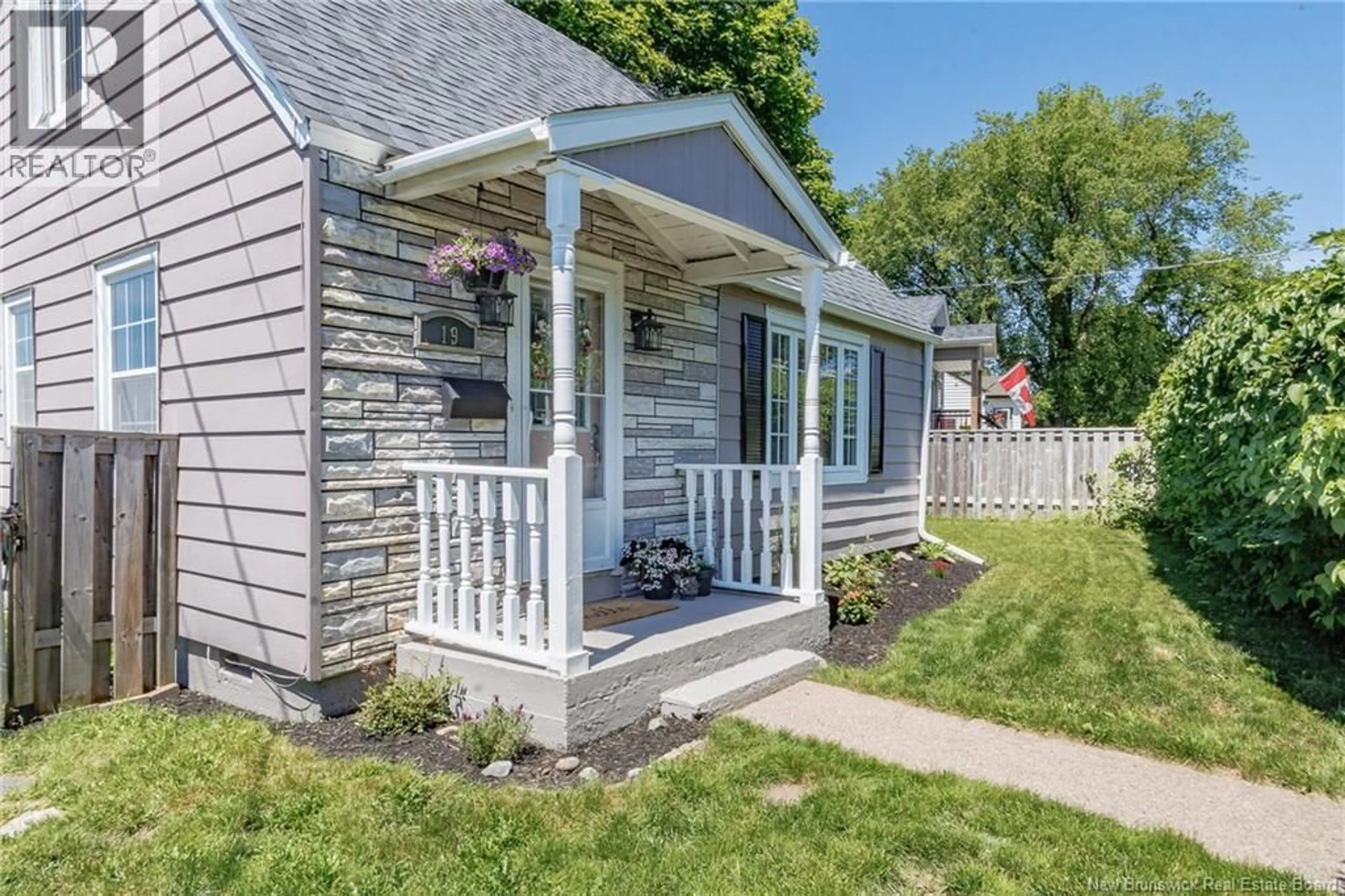 Home with vinyl exterior material, street for 19 PUGSLEY AVENUE, Saint John New Brunswick E2K2X1