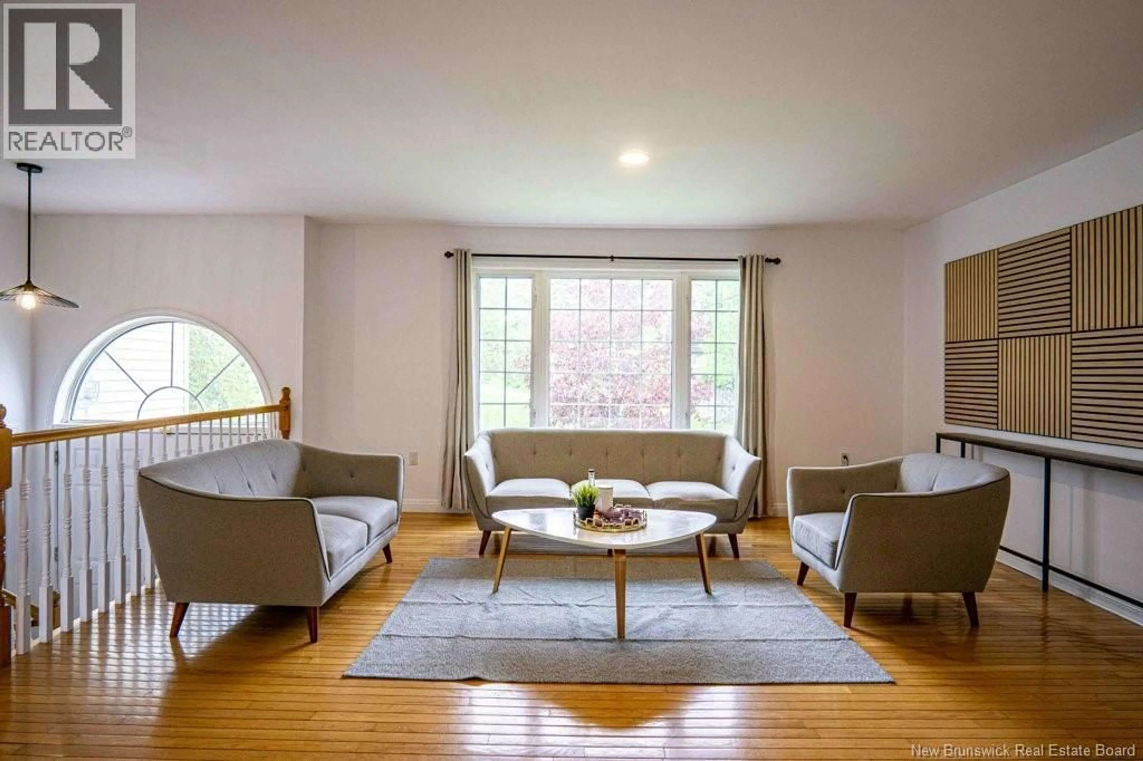 Living room with furniture, unknown for 205 KIMBLE DRIVE, Fredericton New Brunswick E3B6L3
