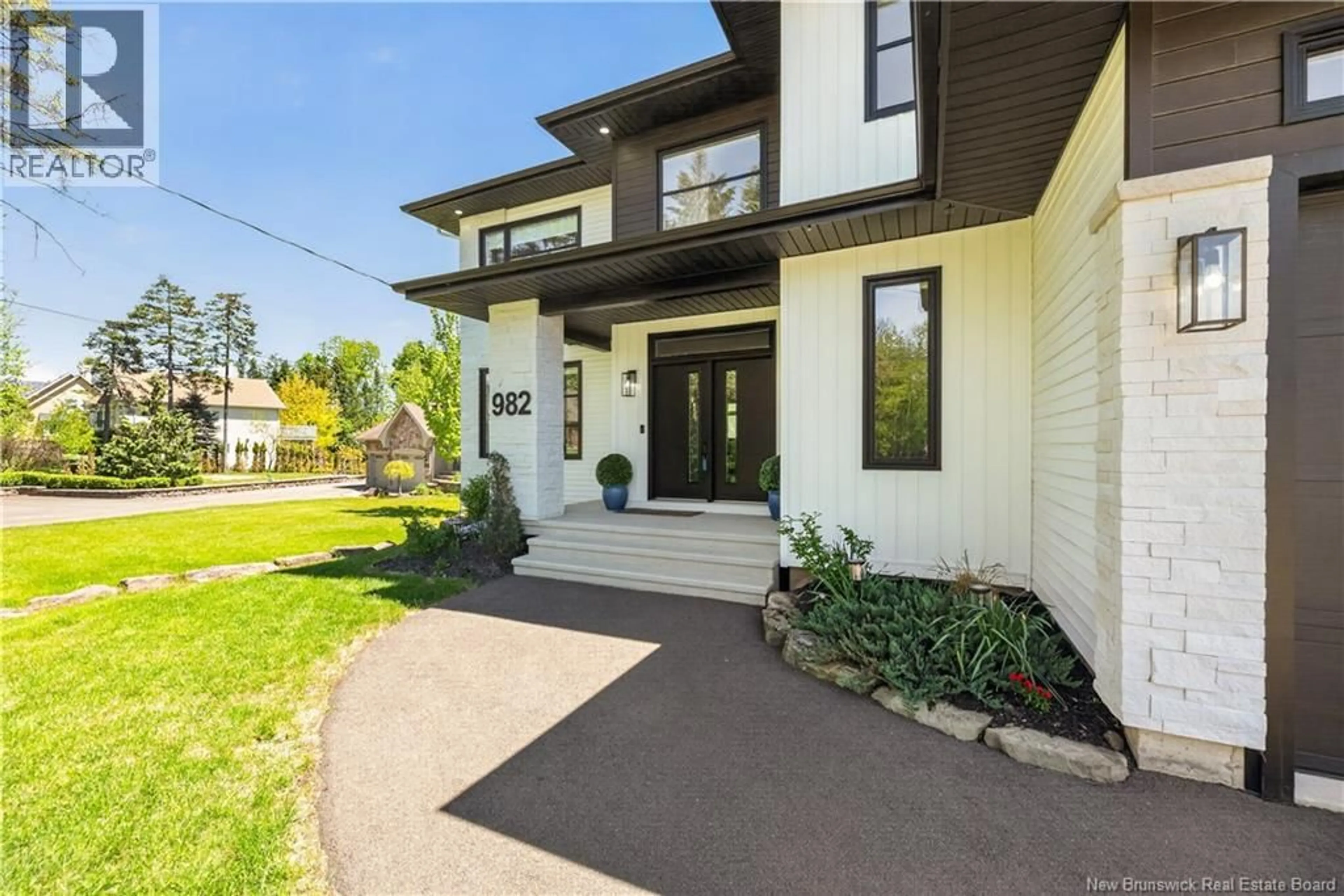 Home with brick exterior material, street for 982 BOURQUE ROAD, Dieppe New Brunswick E1A7L3