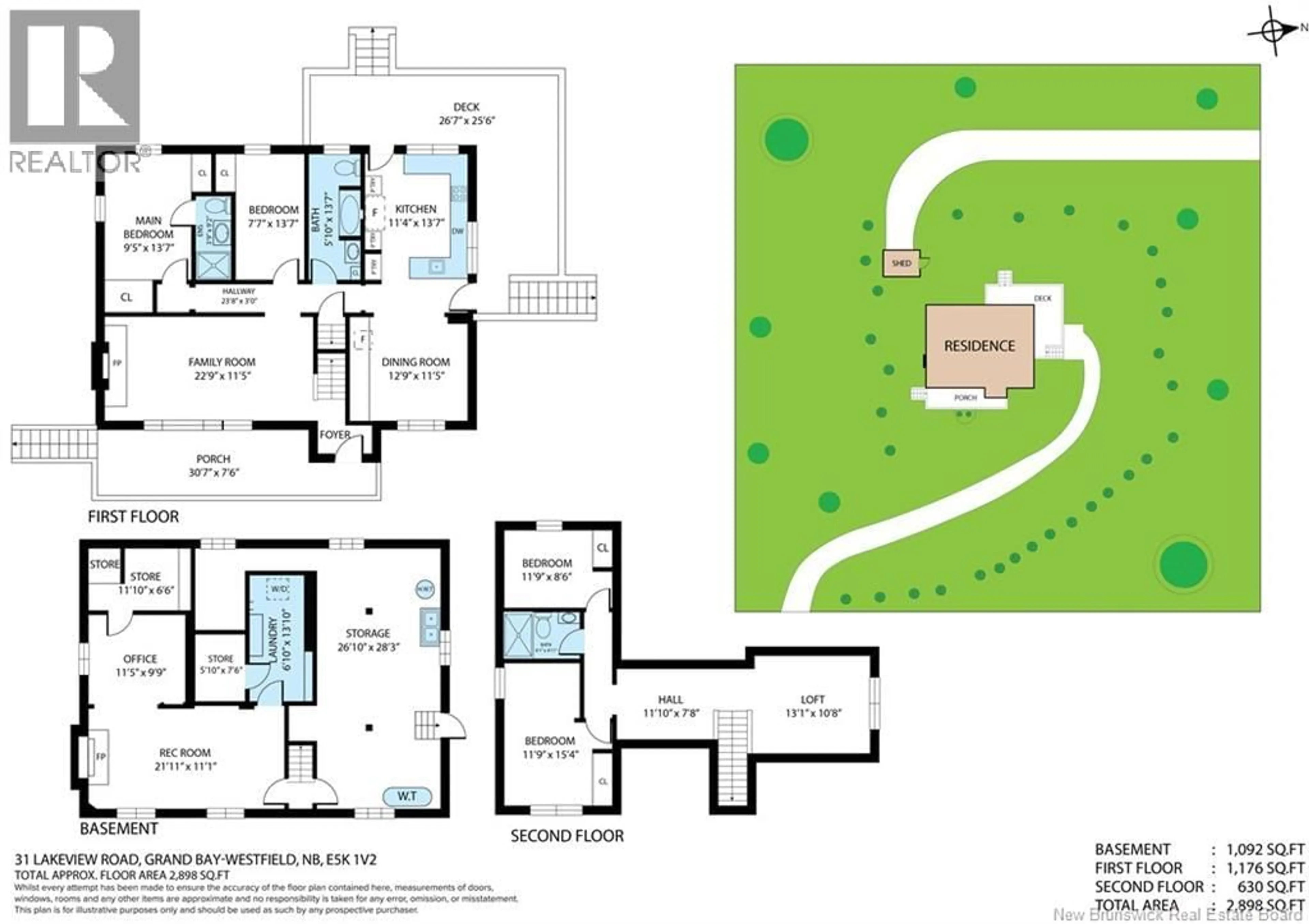 Floor plan for 31 LAKEVIEW ROAD, Grand Bay-Westfield New Brunswick E5K1V2