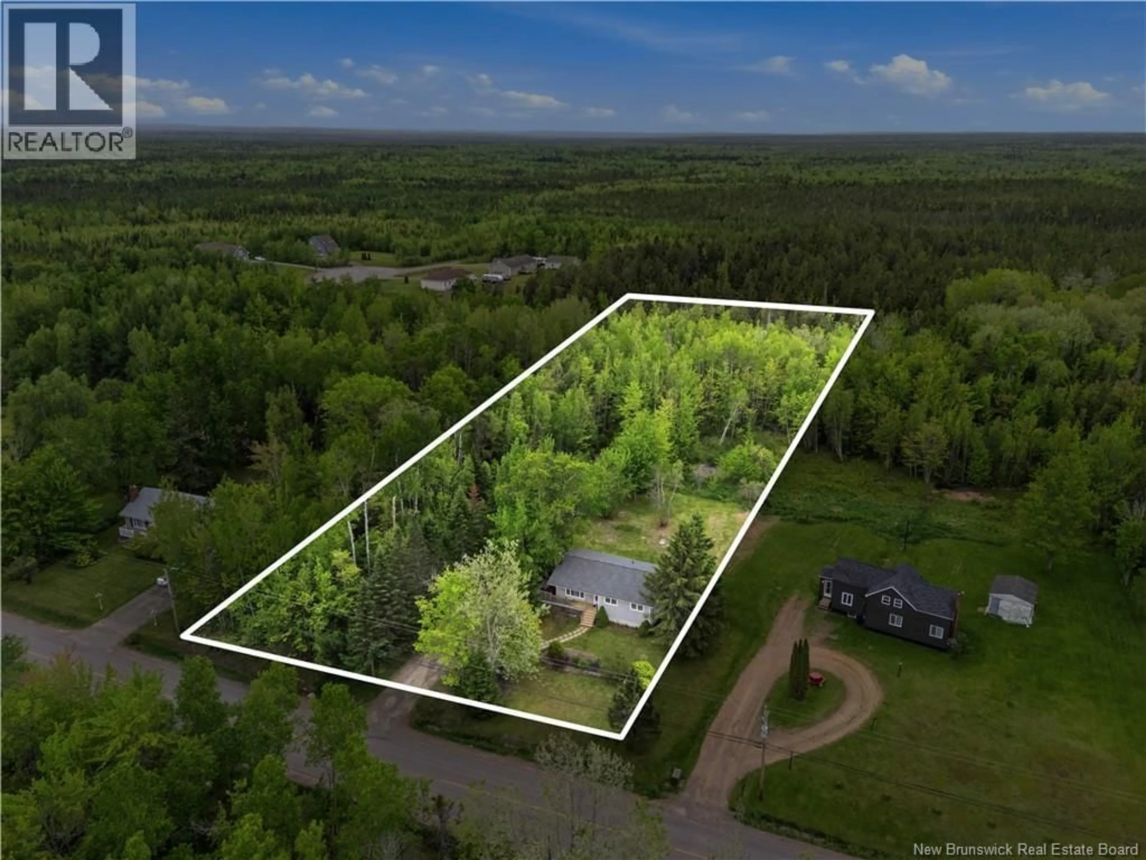 A pic from outside/outdoor area/front of a property/back of a property/a pic from drone, unknown for 809 PINE GLEN ROAD, Riverview New Brunswick E1J1R7