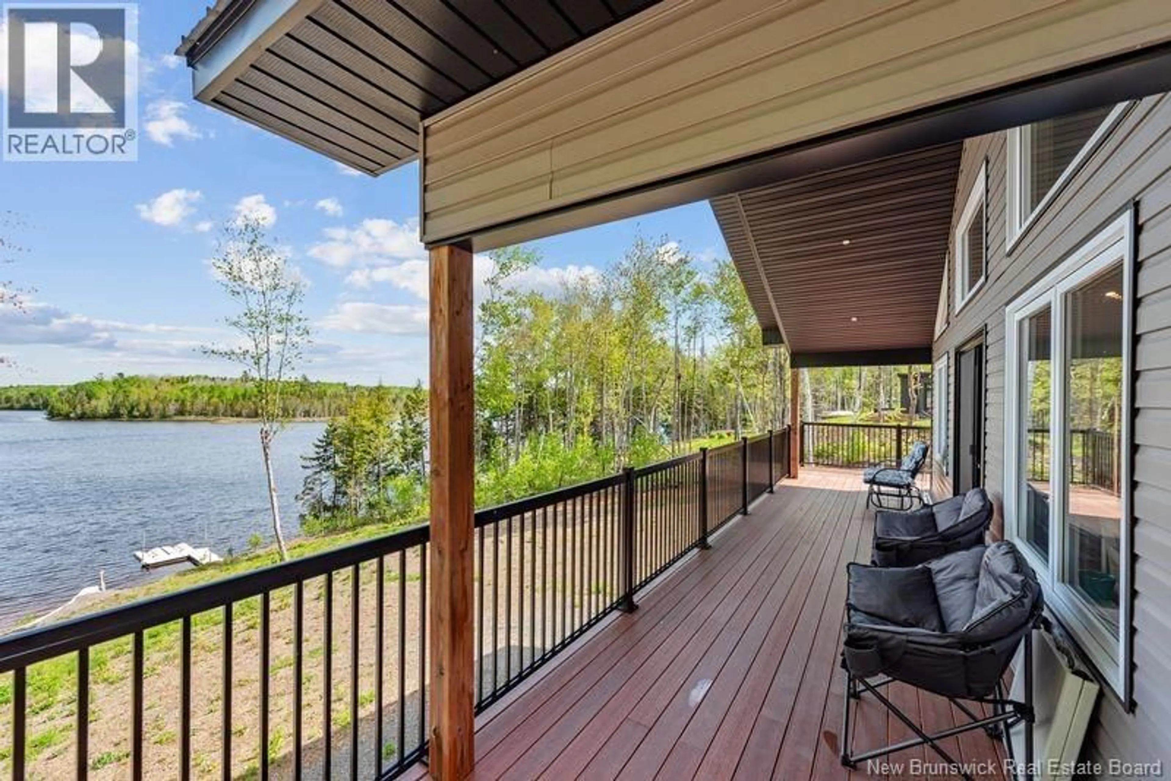 Patio, water/lake/river/ocean view for 1729 BASS RIVER POINT ROAD, Bass River New Brunswick E4T1J7