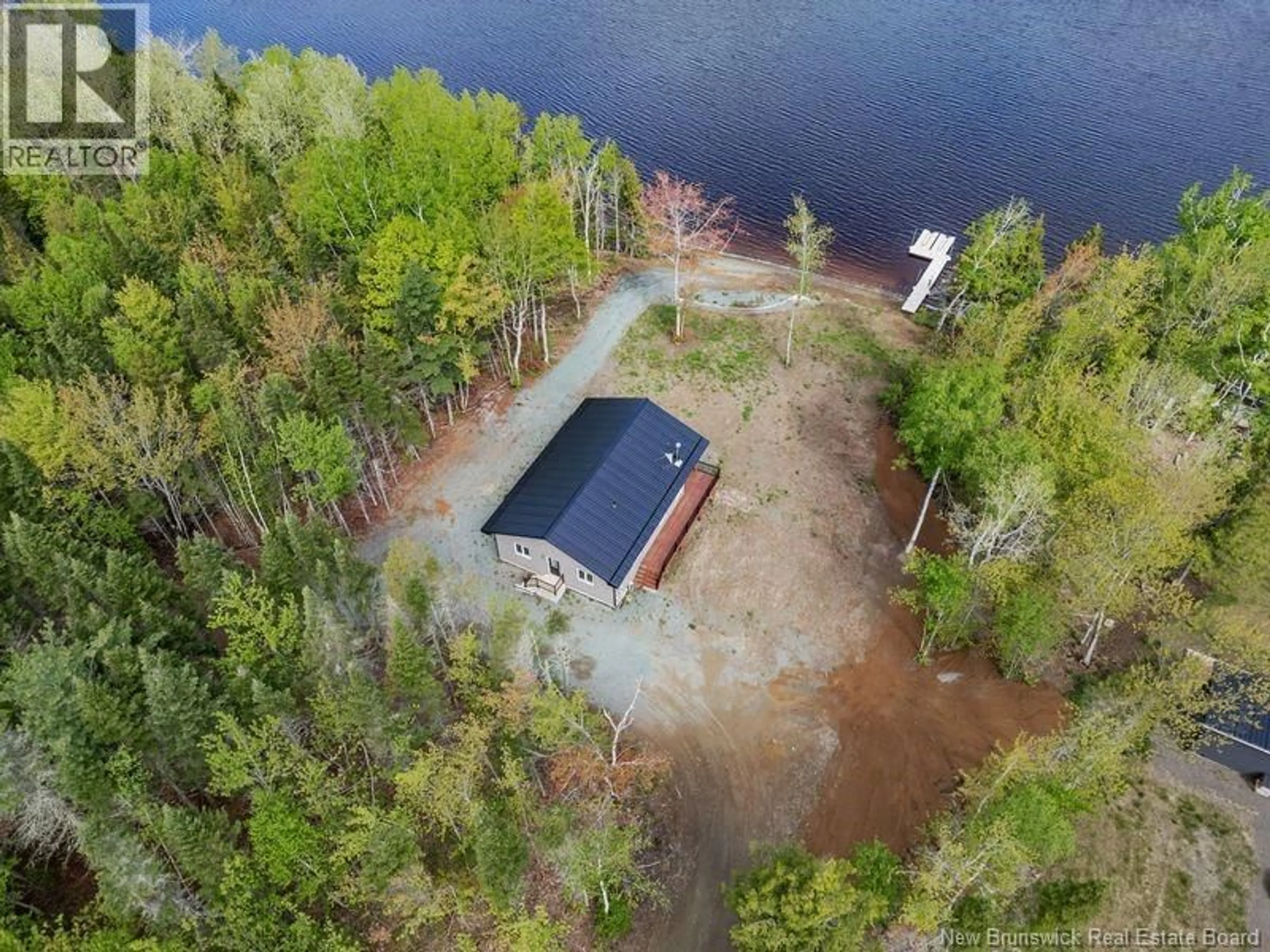 A pic from outside/outdoor area/front of a property/back of a property/a pic from drone, water/lake/river/ocean view for 1729 BASS RIVER POINT ROAD, Bass River New Brunswick E4T1J7