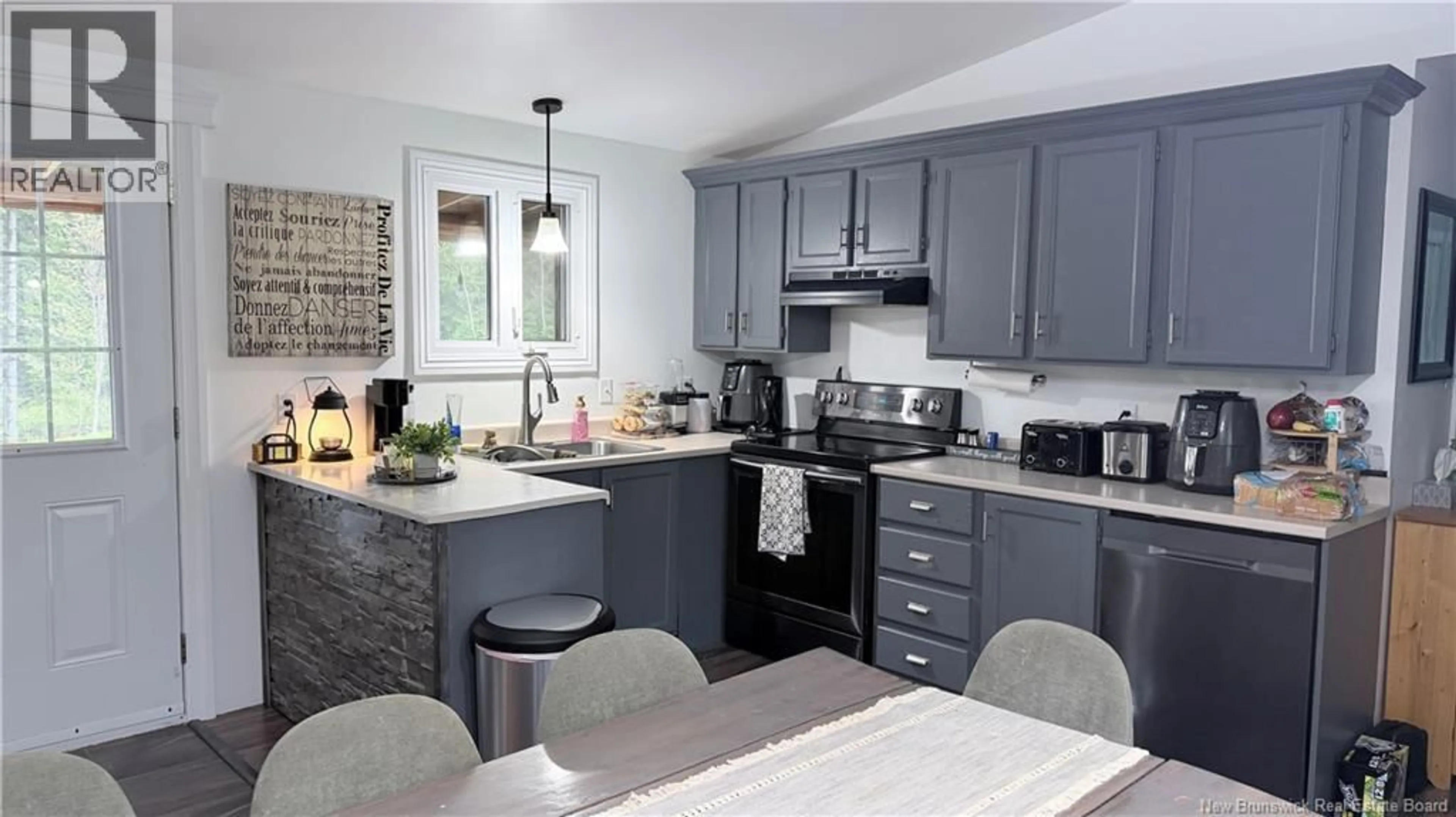 Open concept kitchen, unknown for 357 DE LA GRANDE RIVIERE ROAD, Saint-Léonard New Brunswick E7E2K3