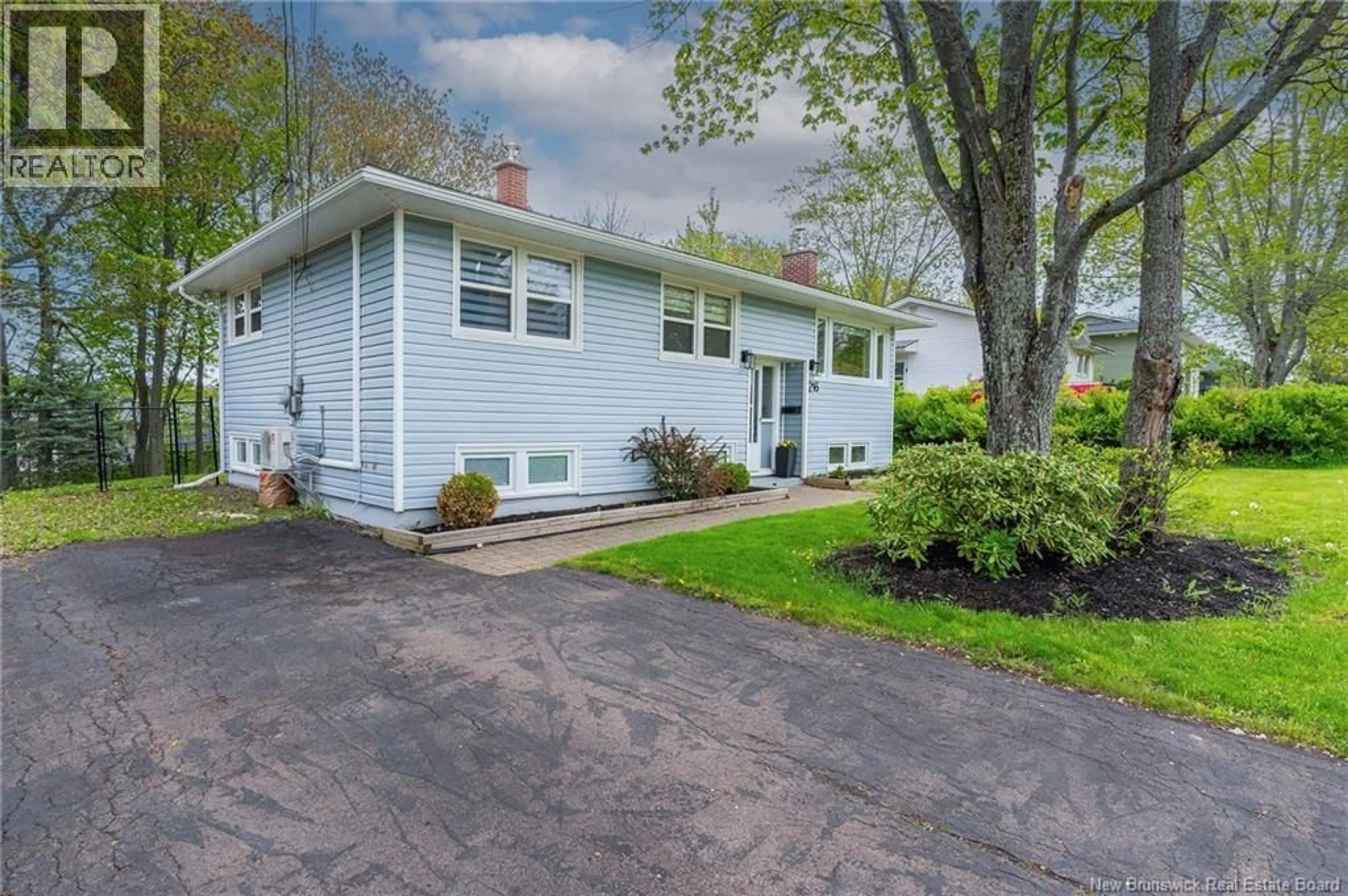 Home with vinyl exterior material, street for 216 CANTERBURY AVENUE, Riverview New Brunswick E1B2R5