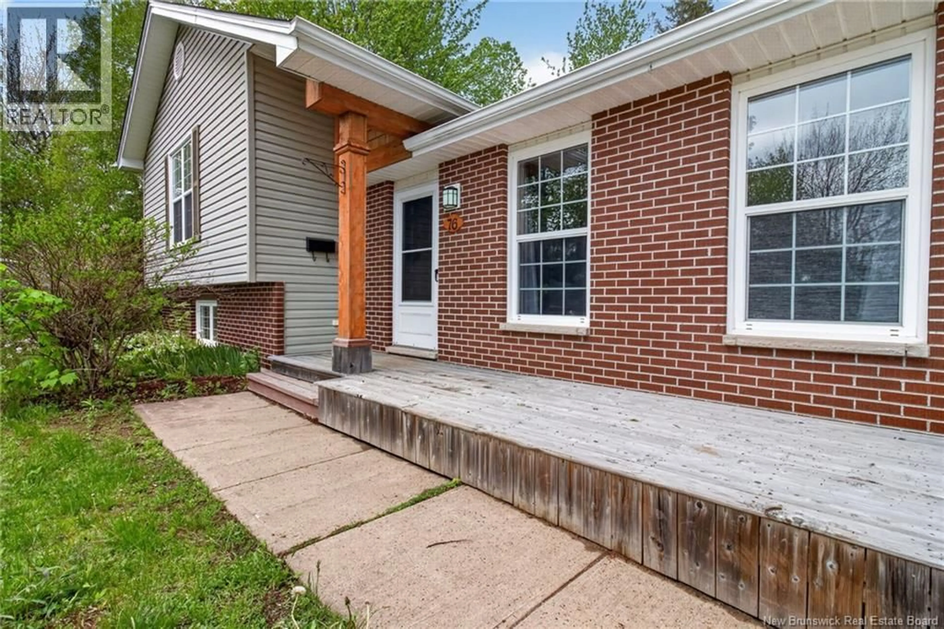 Home with brick exterior material, street for 76 CAP PELE COURT, Dieppe New Brunswick E1A6Z2