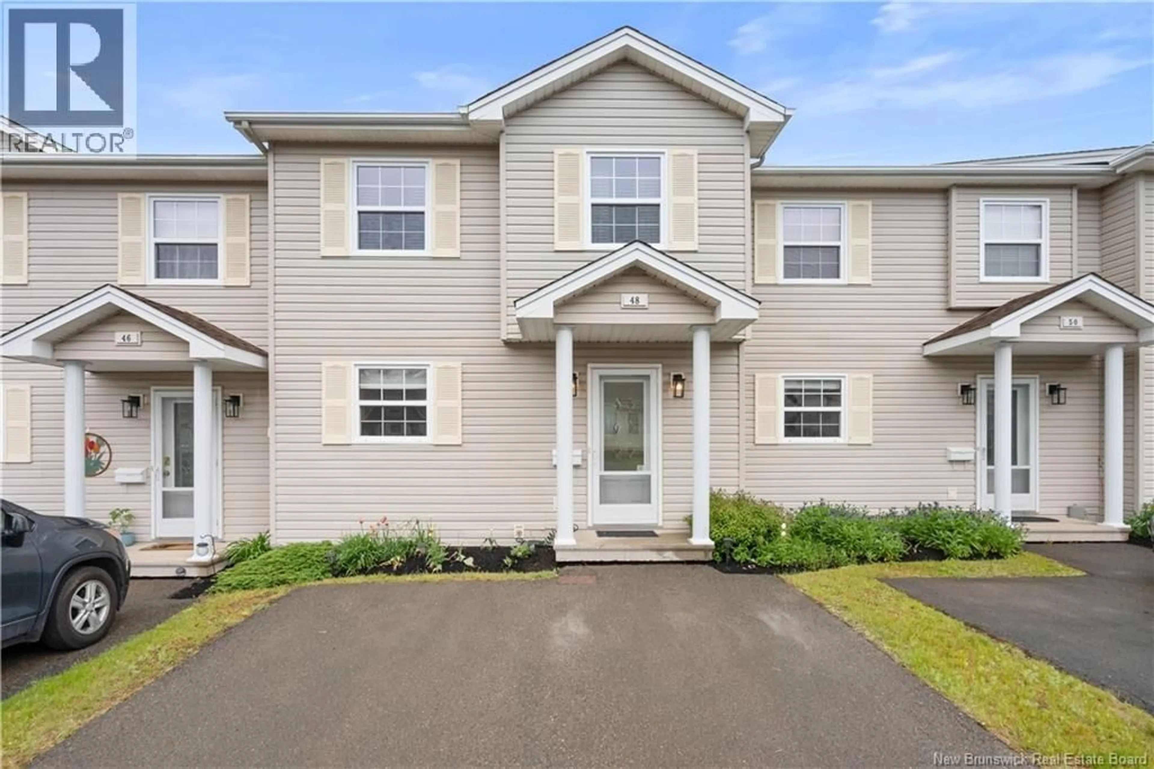 Home with vinyl exterior material, street for 48 FIRMIN CRESCENT, Dieppe New Brunswick E1A7T1