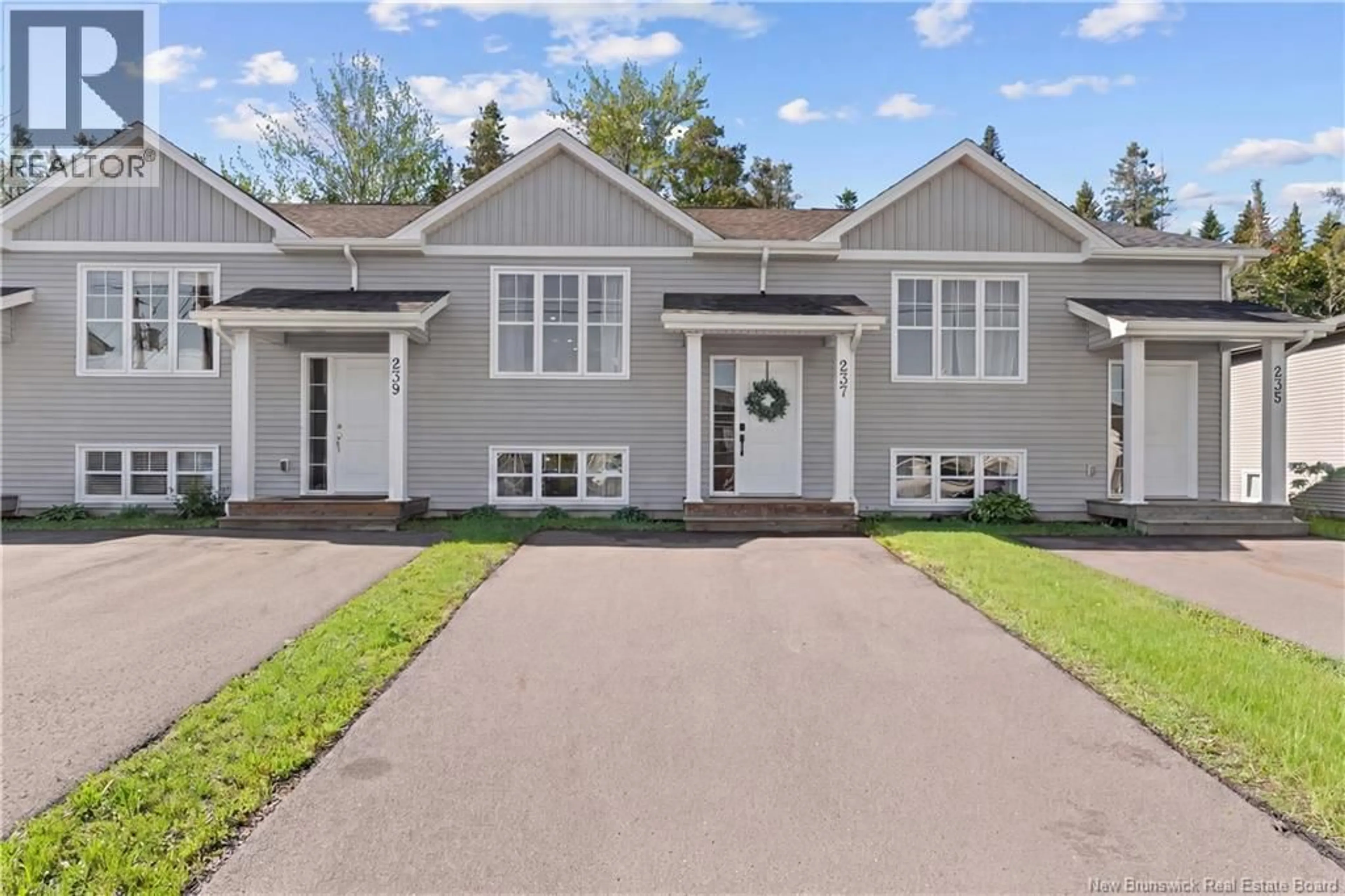 Home with vinyl exterior material, street for 237 DES ERABLES STREET, Dieppe New Brunswick E1A9B1
