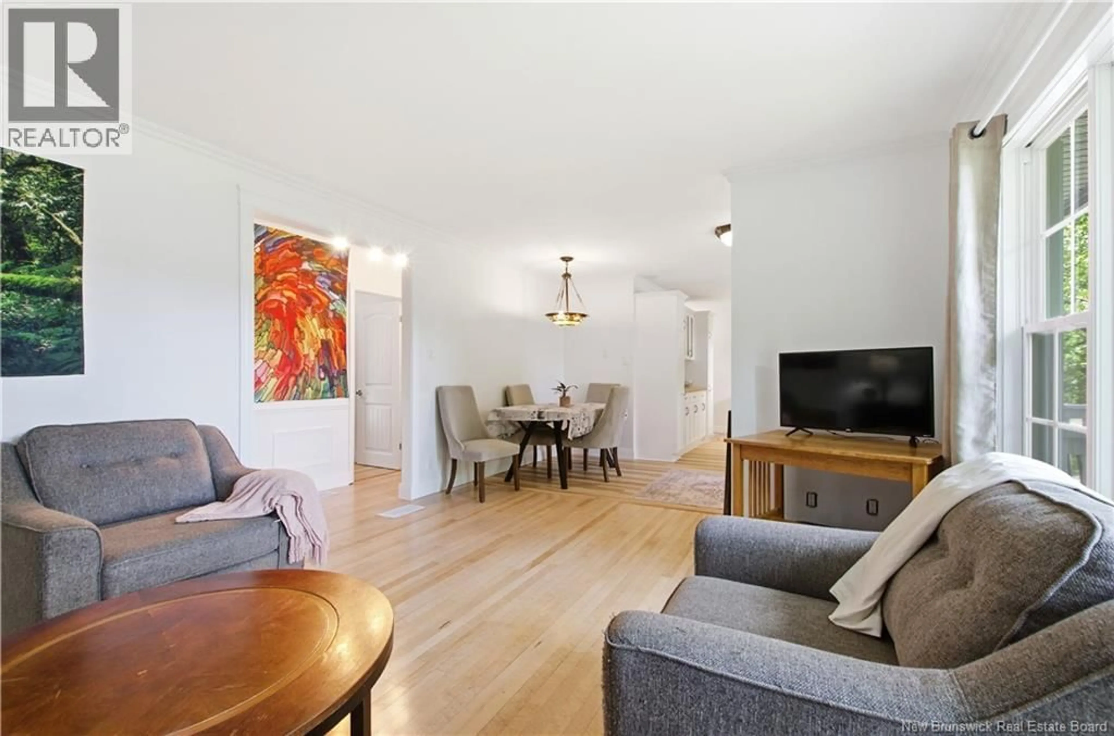 Living room with furniture, unknown for 114 EDGEWOOD DRIVE, Fredericton New Brunswick E3A1T1