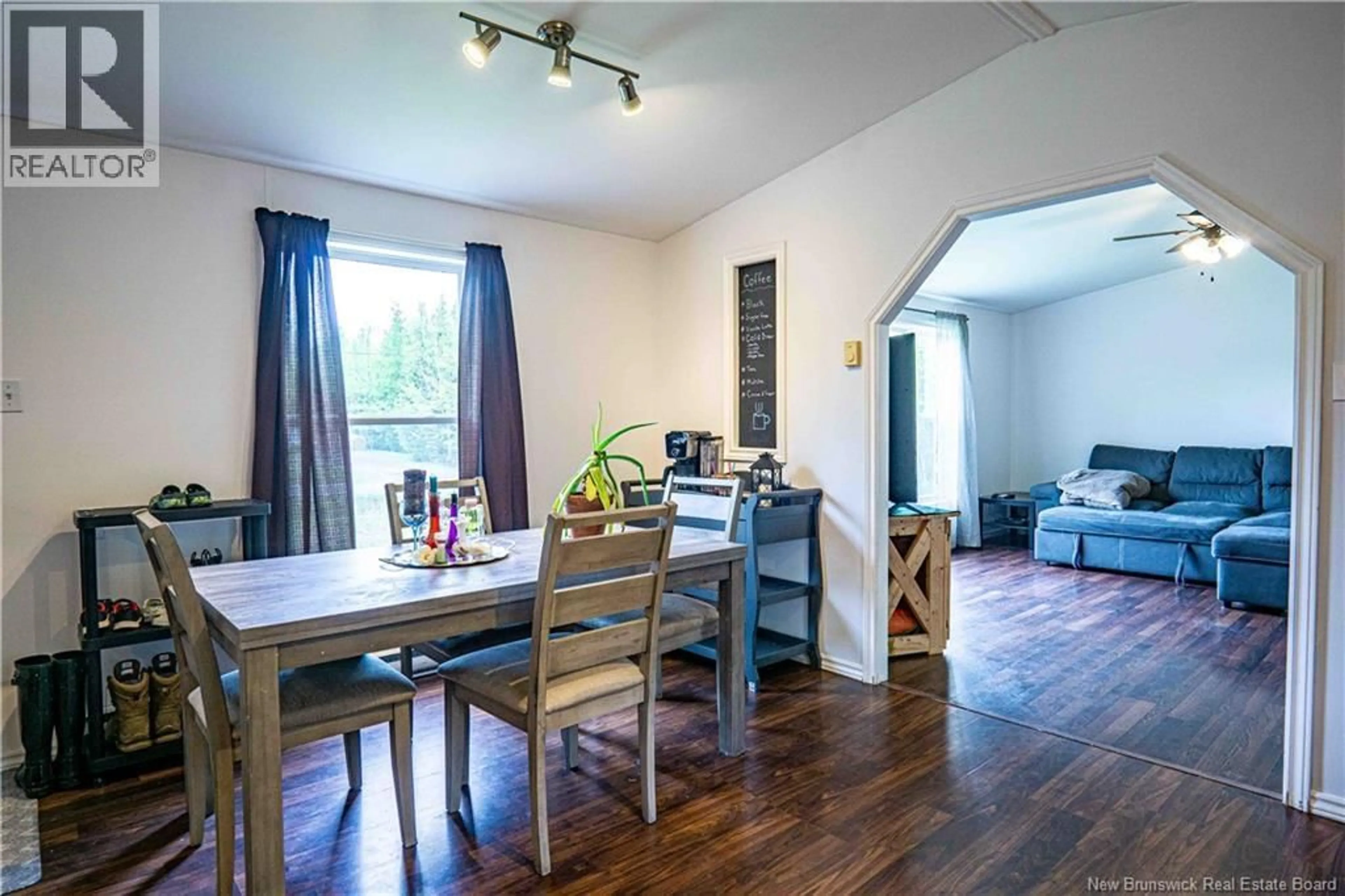 Dining room, wood/laminate floor for 142 BRANDON STREET, Rusagonis New Brunswick E3B0M4
