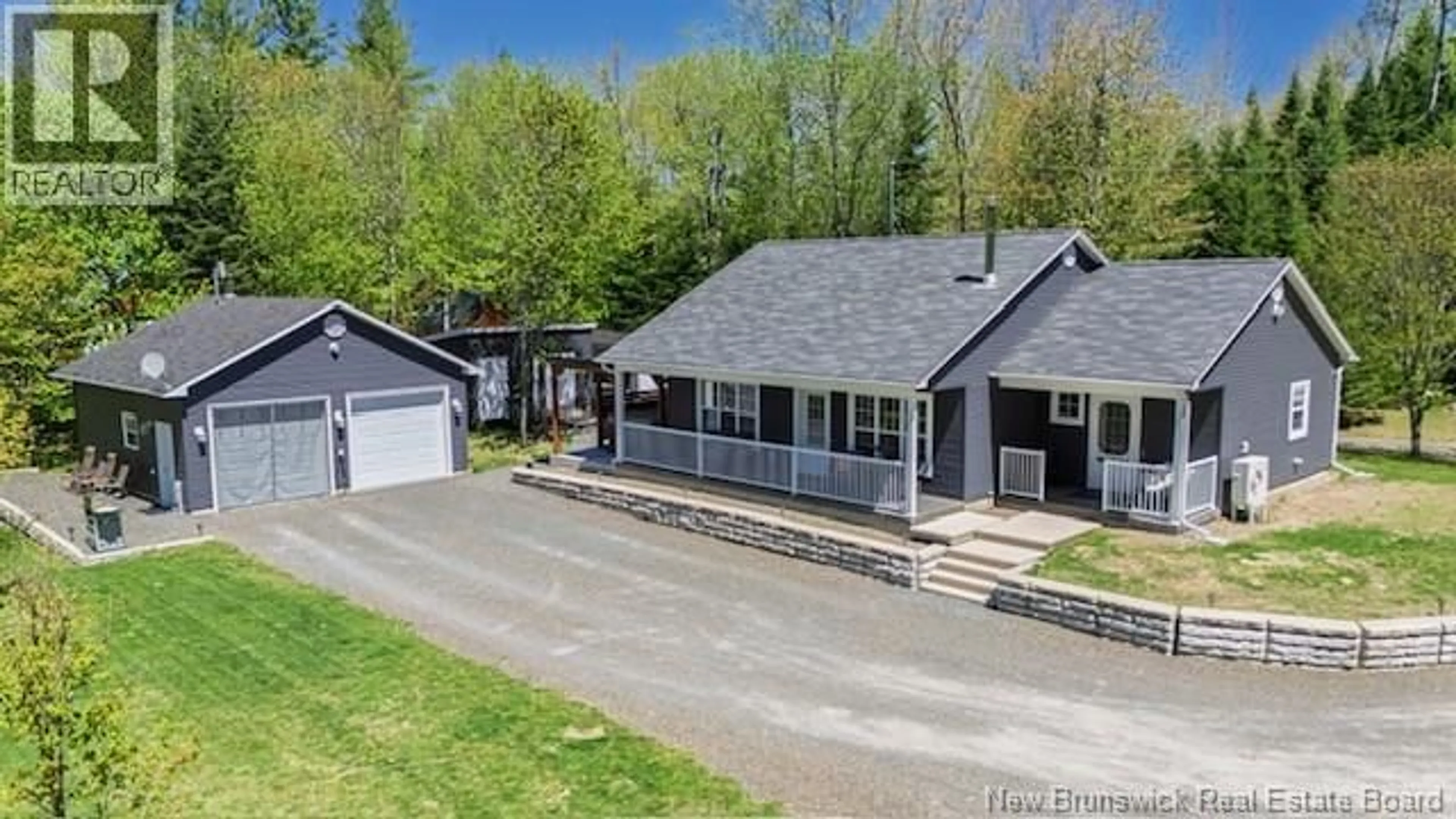 A pic from outside/outdoor area/front of a property/back of a property/a pic from drone, street for 93 CAMP ROAD, Durham Bridge New Brunswick E6C1N8