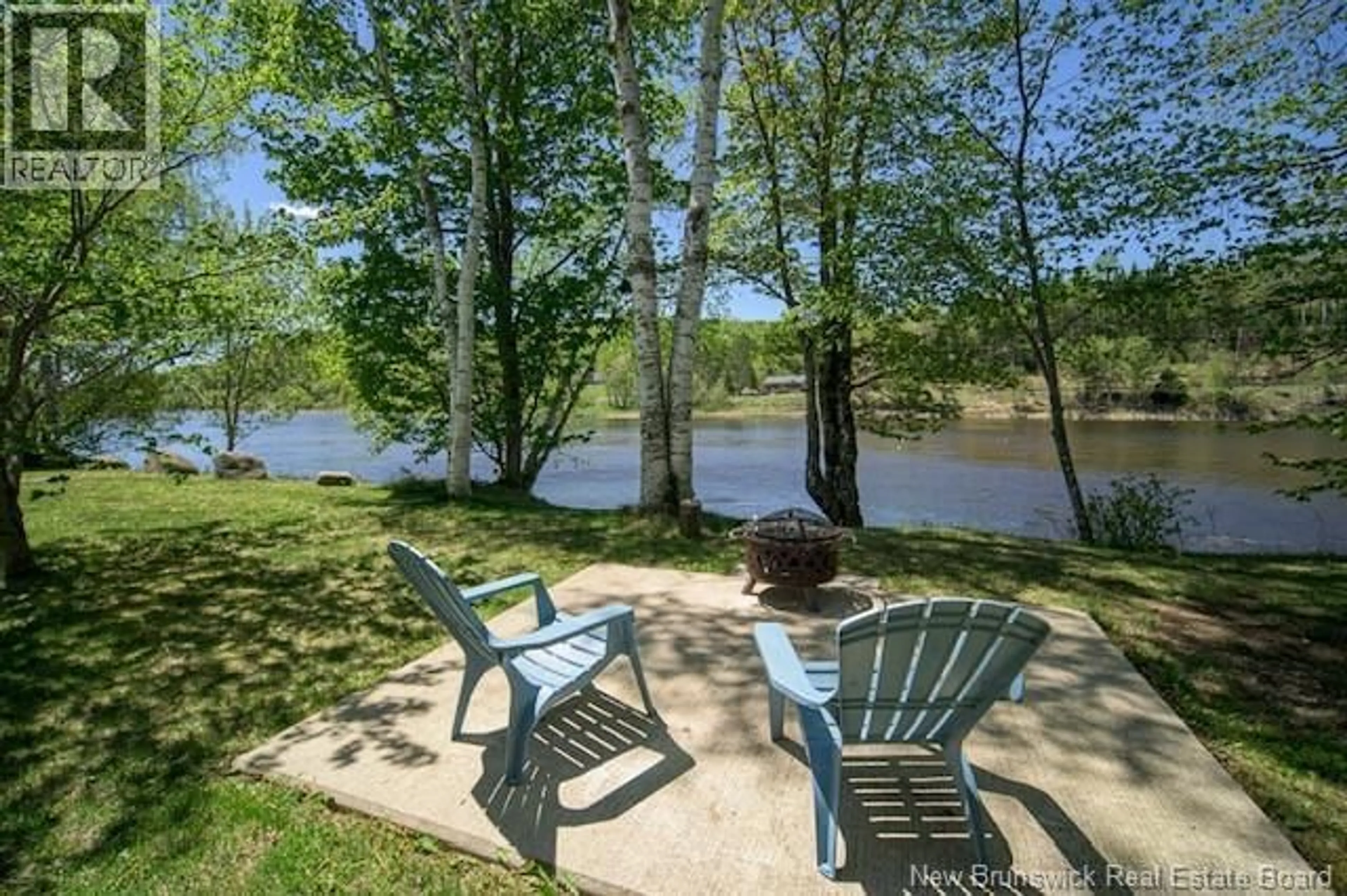 Patio, water/lake/river/ocean view for 93 CAMP ROAD, Durham Bridge New Brunswick E6C1N8