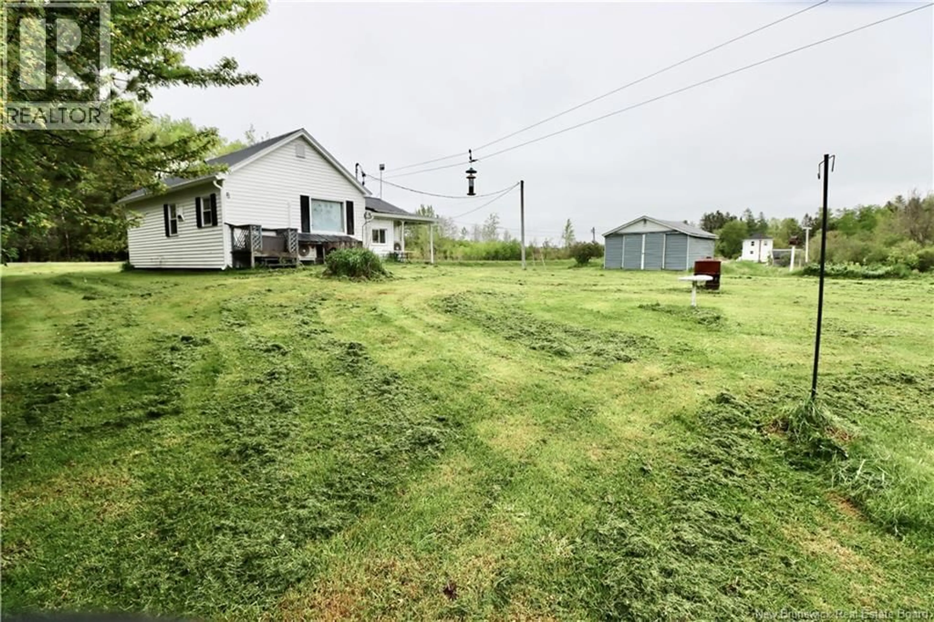 A pic from outside/outdoor area/front of a property/back of a property/a pic from drone, unknown for 12 GODDARD, Wheaton Settlement New Brunswick E4Z3S8