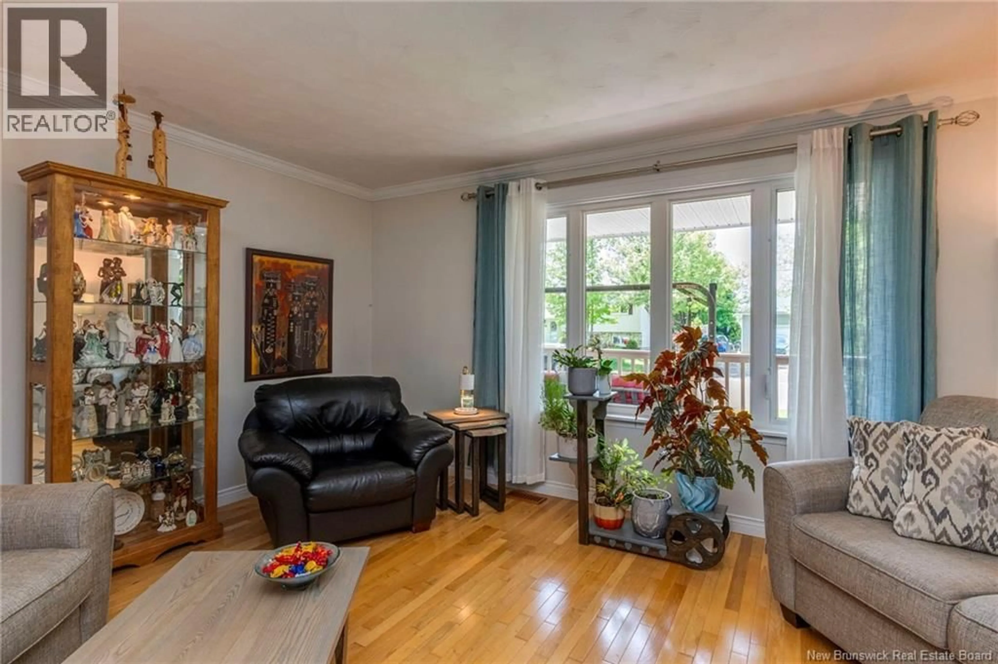 Living room with furniture, wood/laminate floor for 13 DALE STREET, Riverview New Brunswick E1B4A8