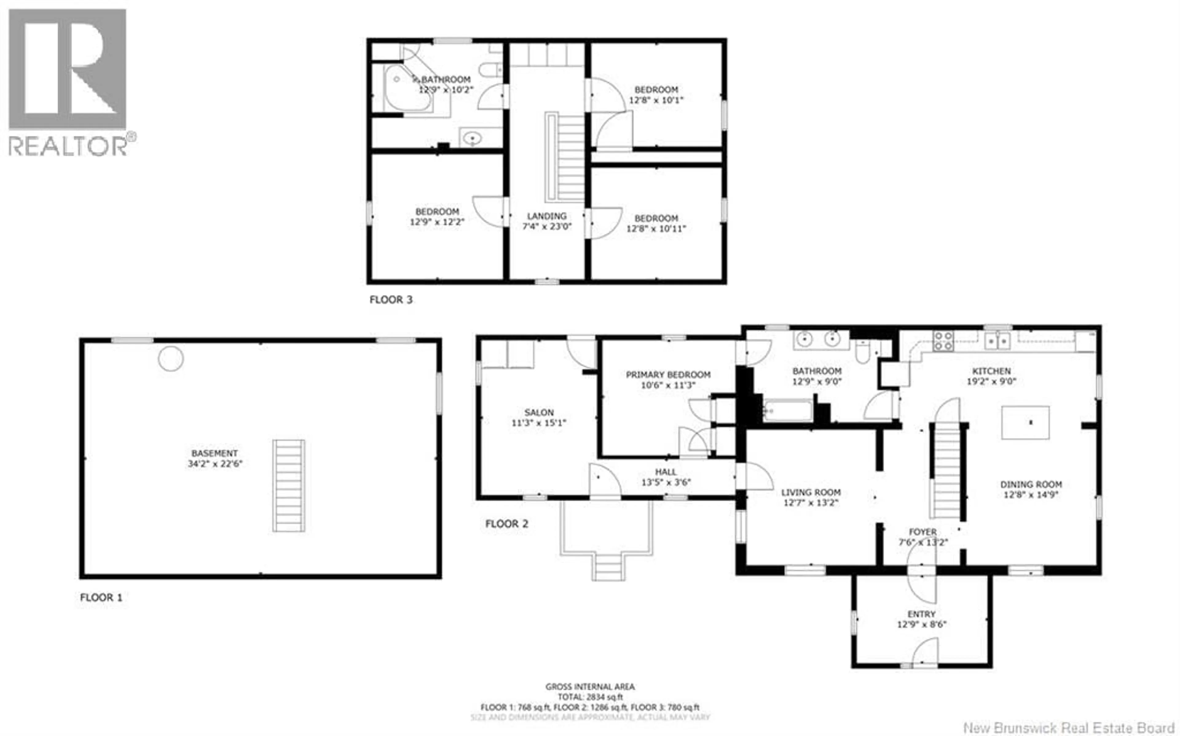 Floor plan for 25 ROUTE 620, Stanley New Brunswick E6B1B1