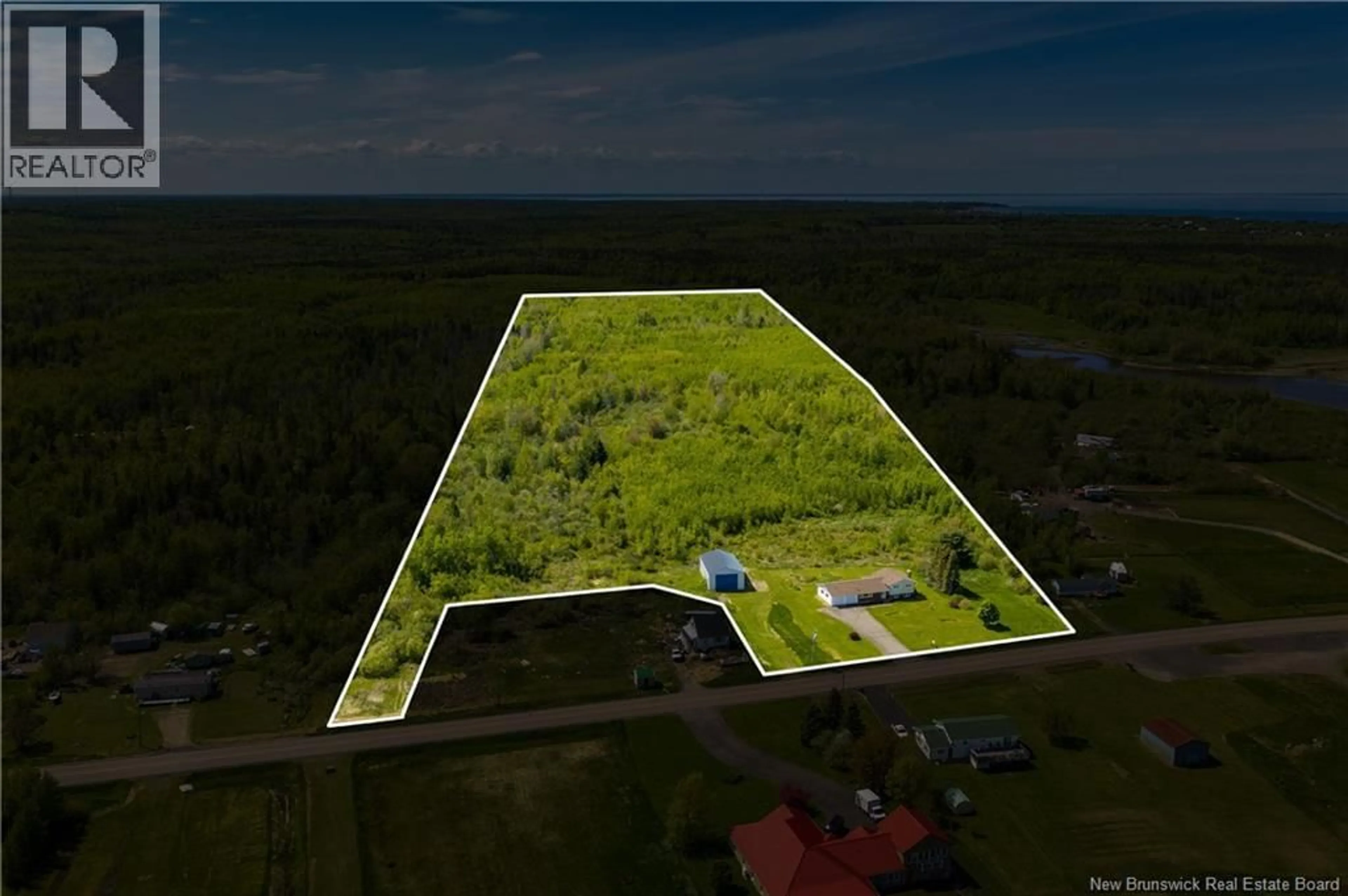 A pic from outside/outdoor area/front of a property/back of a property/a pic from drone, building for 2275 ROUTE 950, Petit-Cap New Brunswick E4N2H9