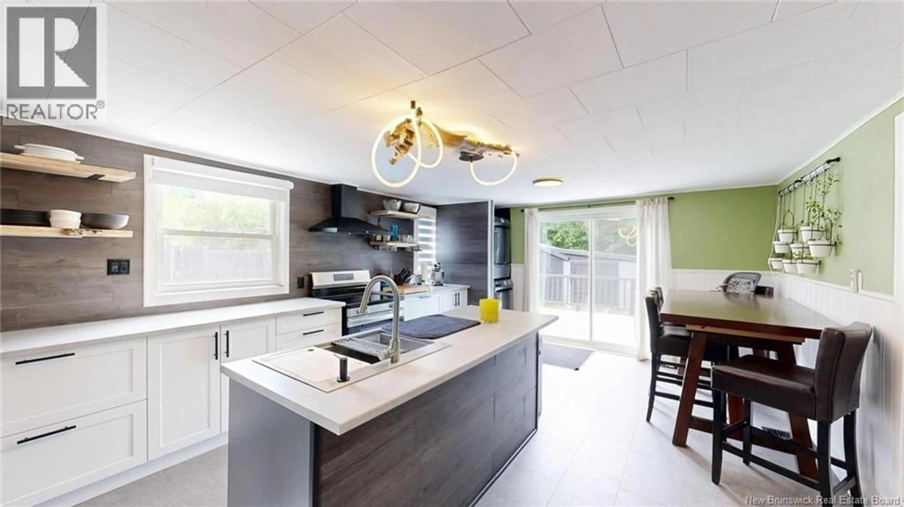Contemporary kitchen, ceramic/tile floor for 310 ROUTE 895, Portage New Brunswick E4Z3E9