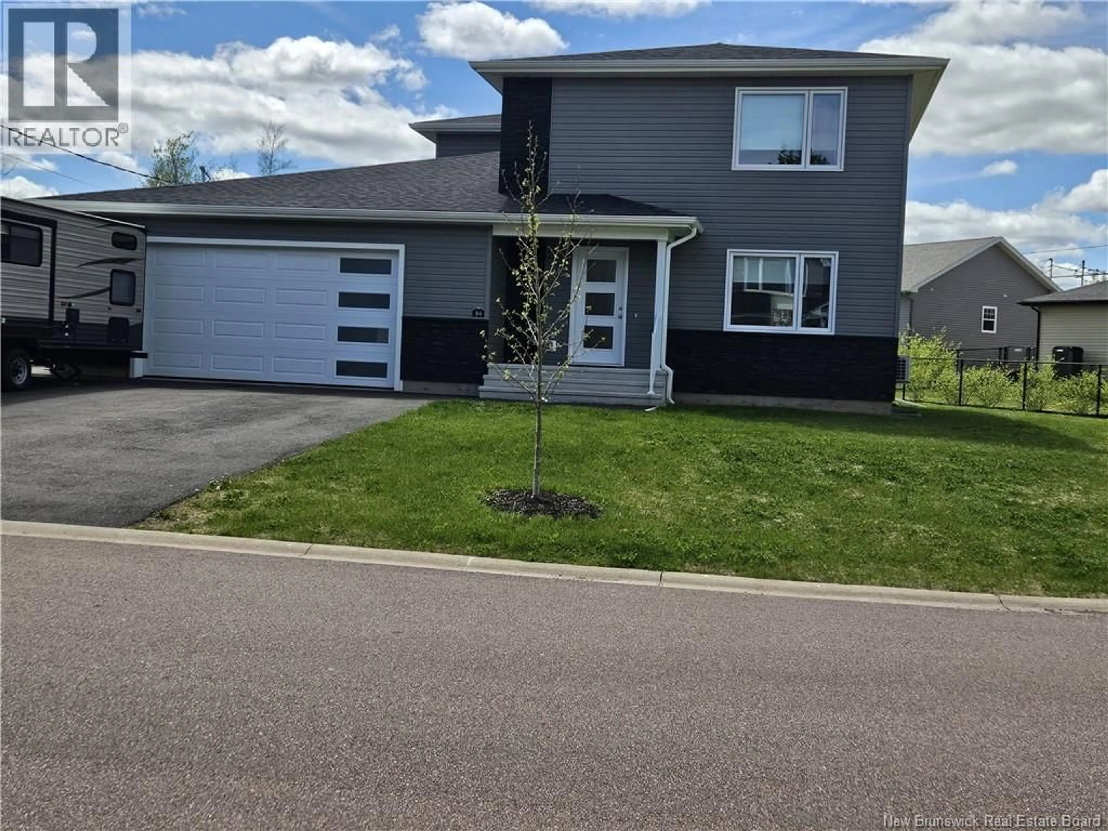 Home with vinyl exterior material, street for 94 SALENGRO CRESCENT, Moncton New Brunswick E1E4R7