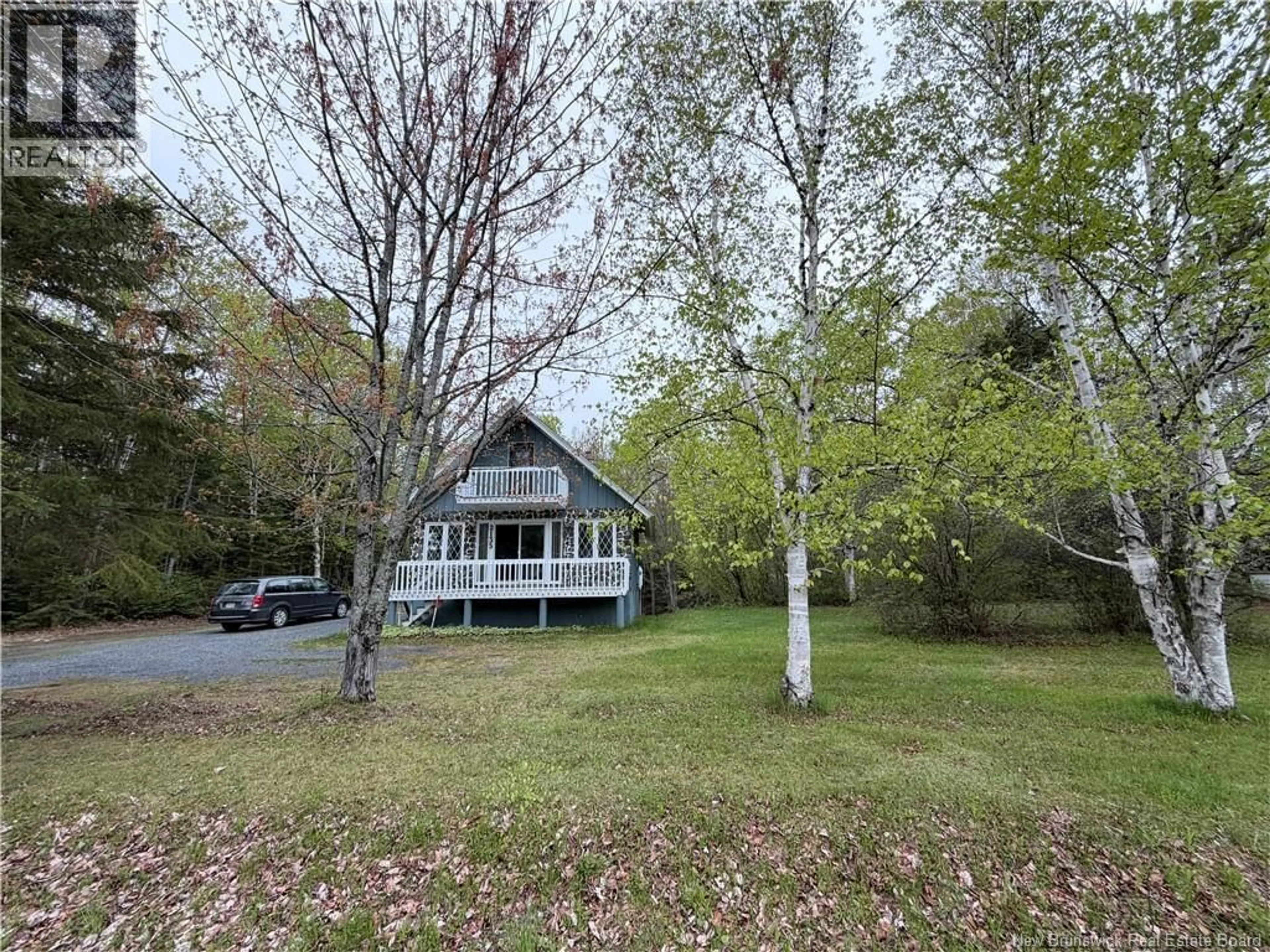A pic from outside/outdoor area/front of a property/back of a property/a pic from drone, water/lake/river/ocean view for 2135 ROUTE 315, Dunlop New Brunswick E8K2K2