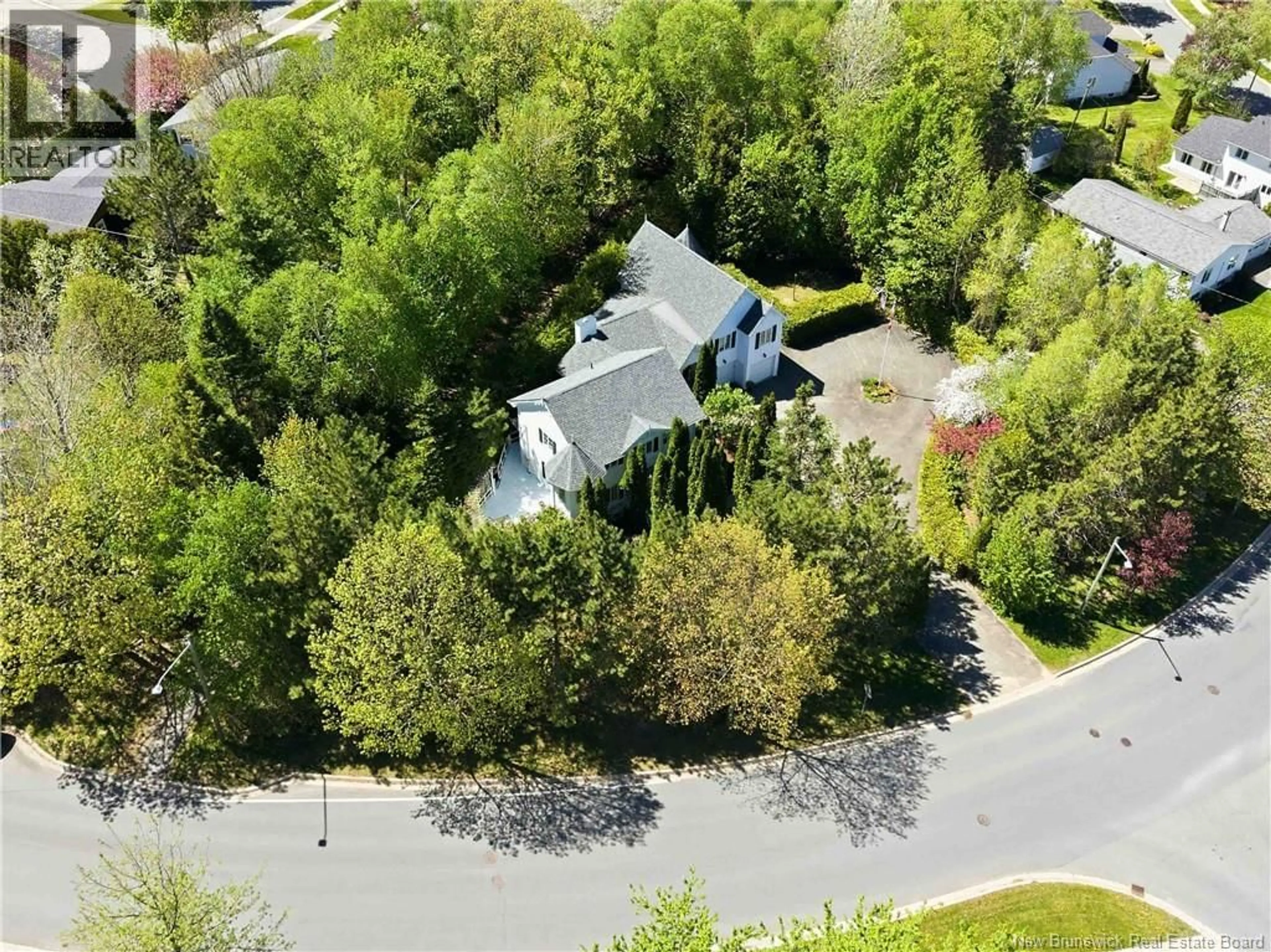 A pic from outside/outdoor area/front of a property/back of a property/a pic from drone, unknown for 141-151 WETMORE ROAD, Fredericton New Brunswick E3B6Y2