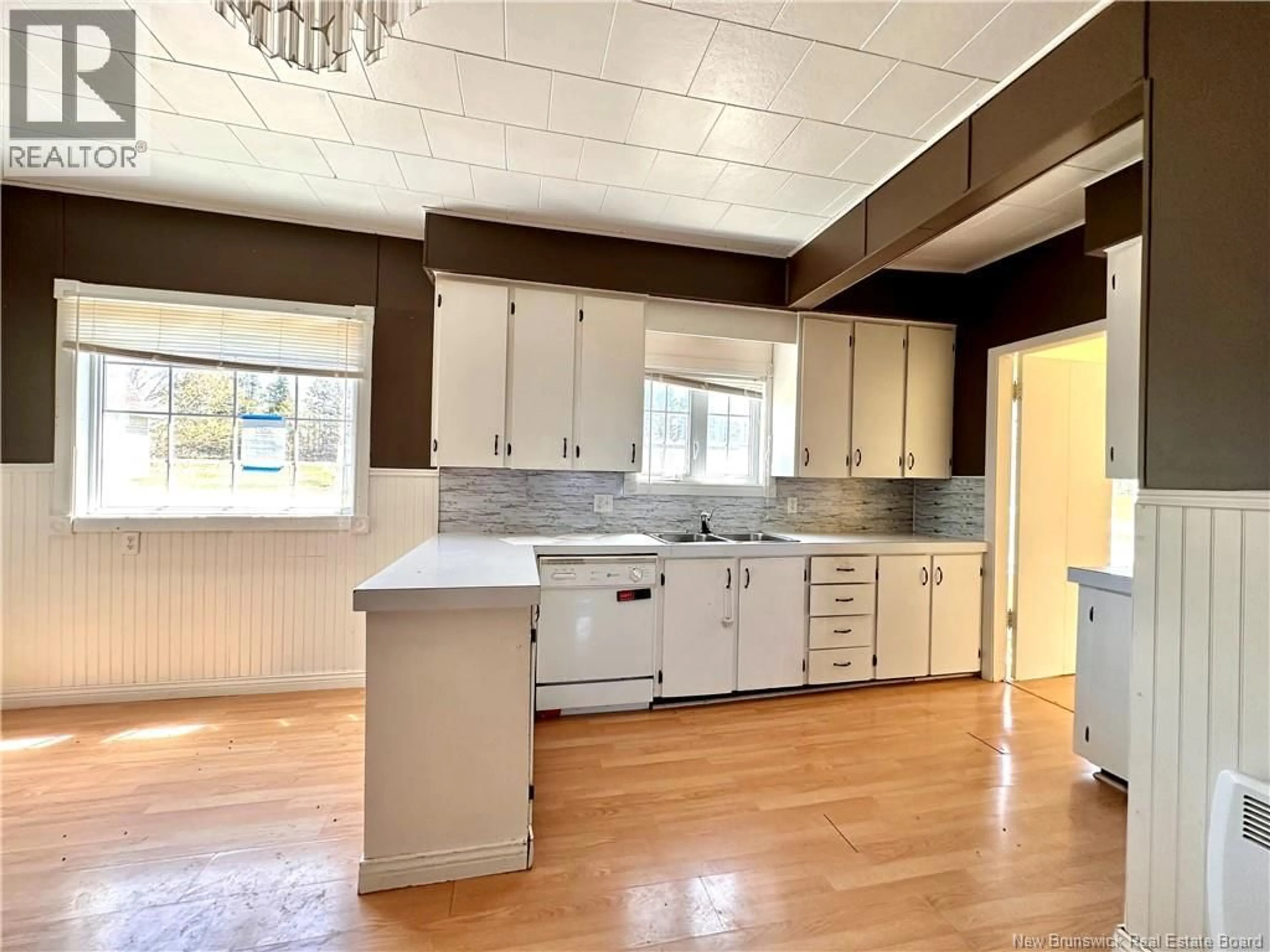 Open concept kitchen, unknown for 233 HILLDALE ROAD, New Denmark New Brunswick E7G1V7