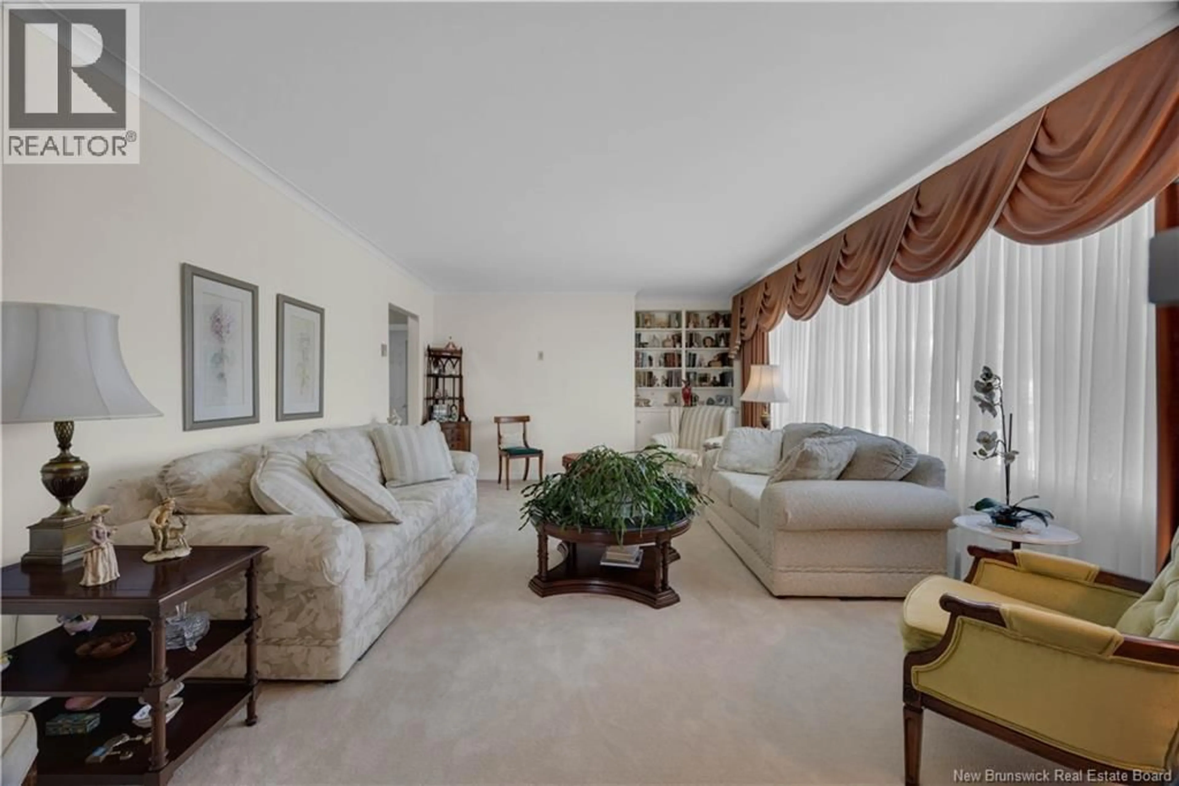 Living room with furniture, carpet floor for 2 BUENA VISTA, Saint John New Brunswick E2M2S8