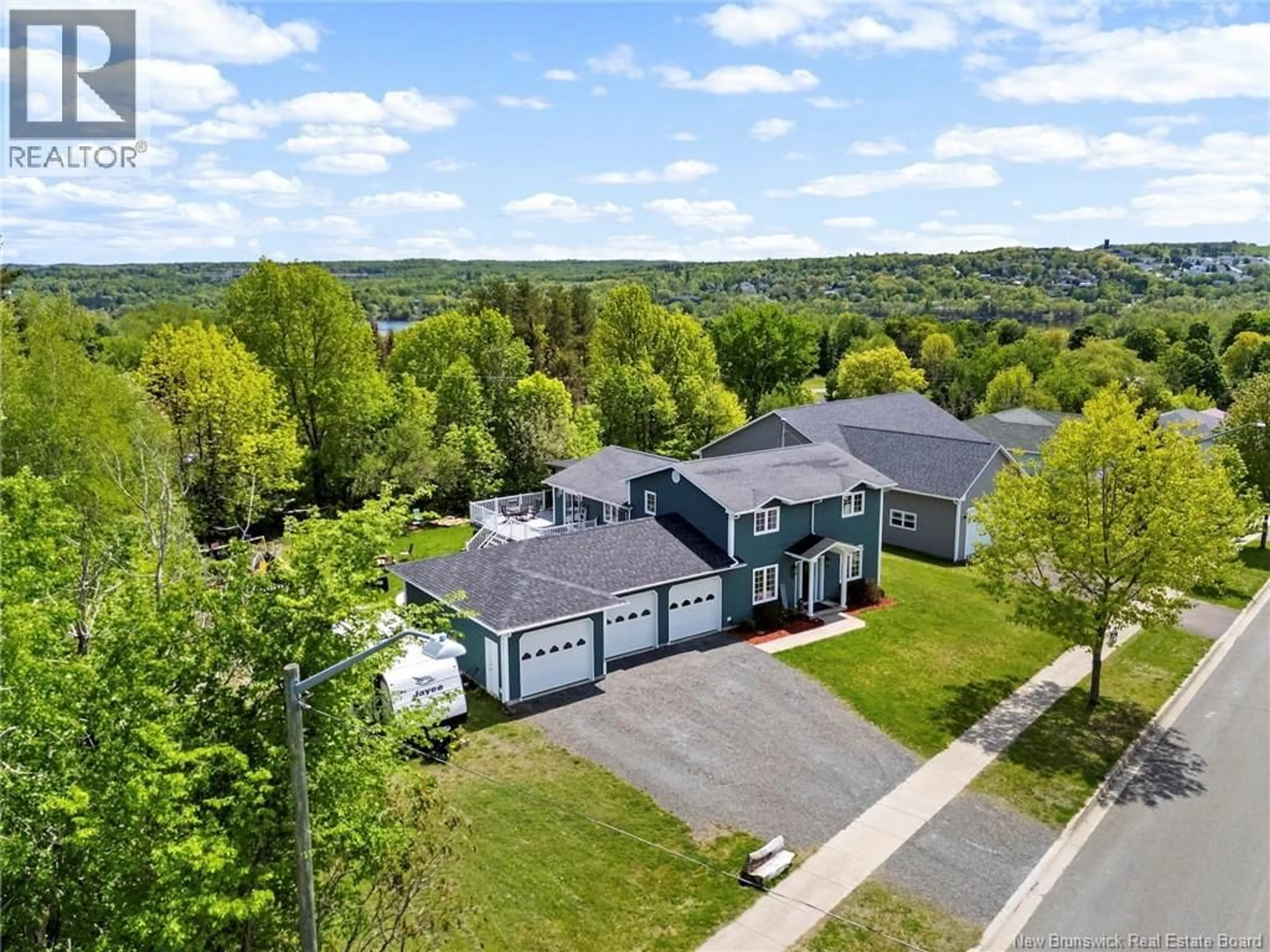 A pic from outside/outdoor area/front of a property/back of a property/a pic from drone, unknown for 126 MCGREGOR STREET, Fredericton New Brunswick E3G7V5