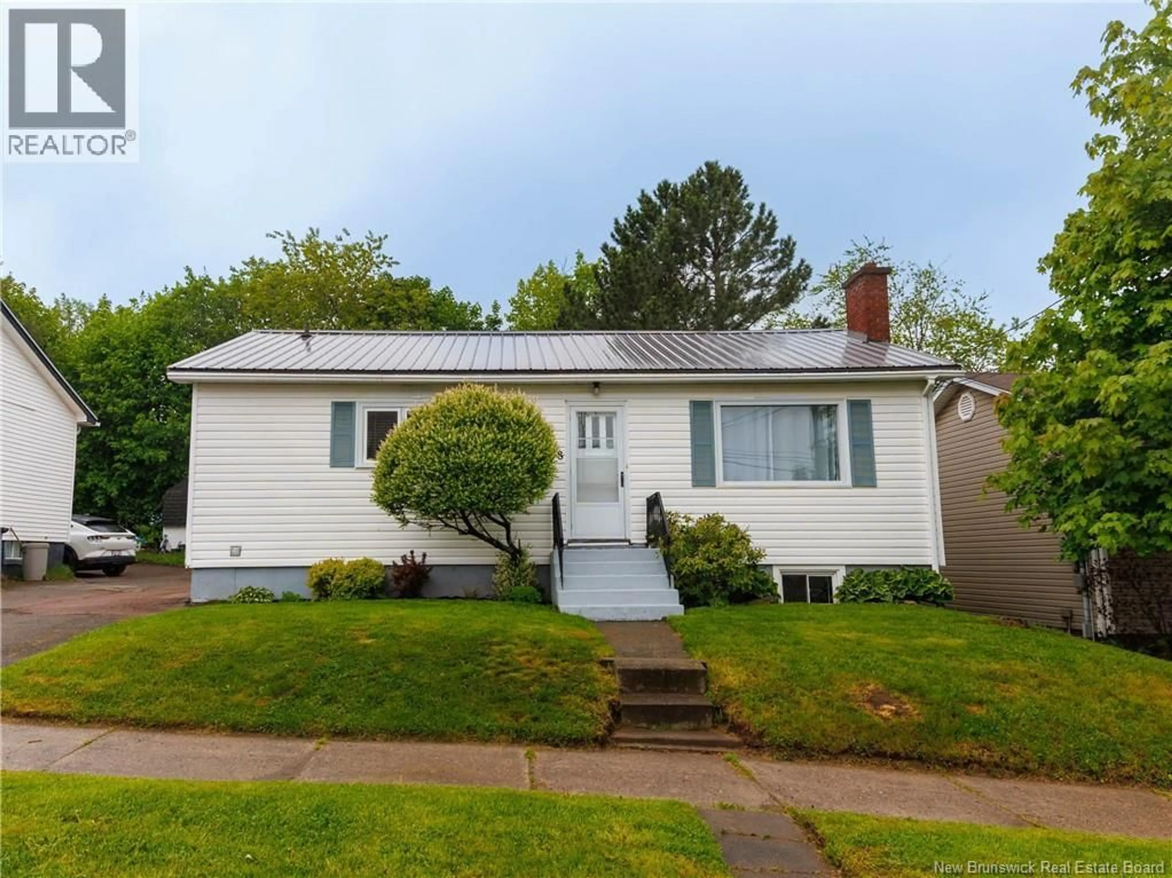 Home with vinyl exterior material, street for 198 JONES STREET, Moncton New Brunswick E1C6K3