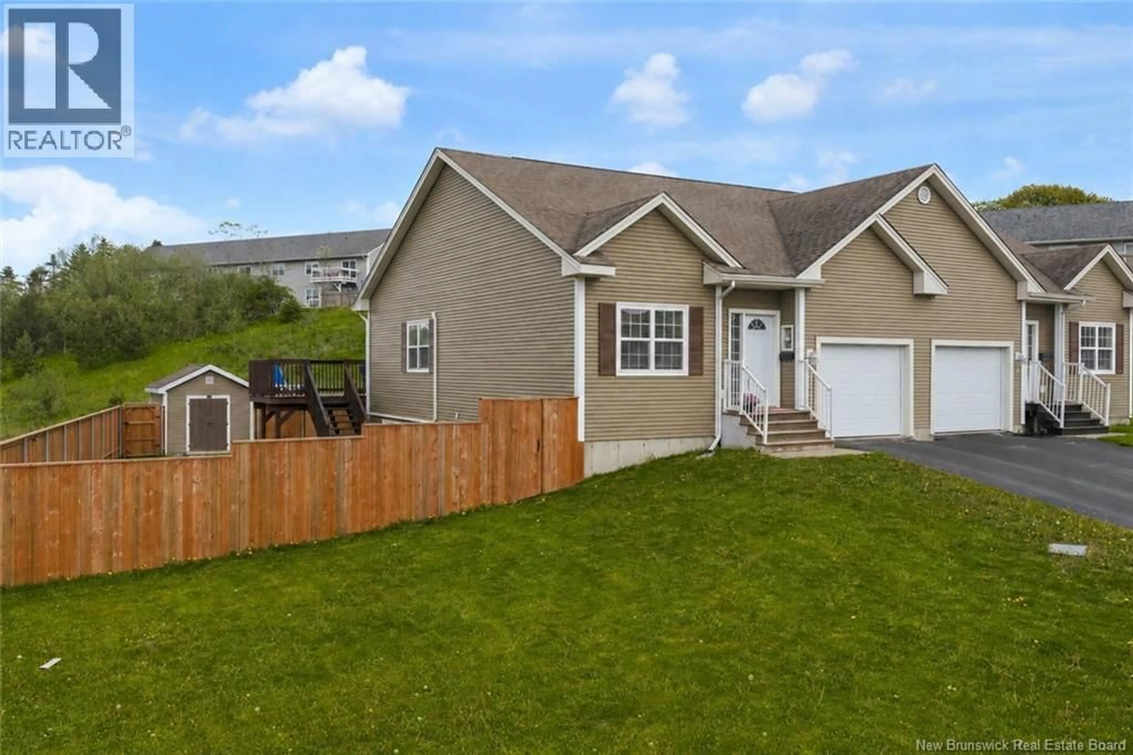 Home with vinyl exterior material, street for 67 FOLEY COURT, Saint John New Brunswick E2J0C8
