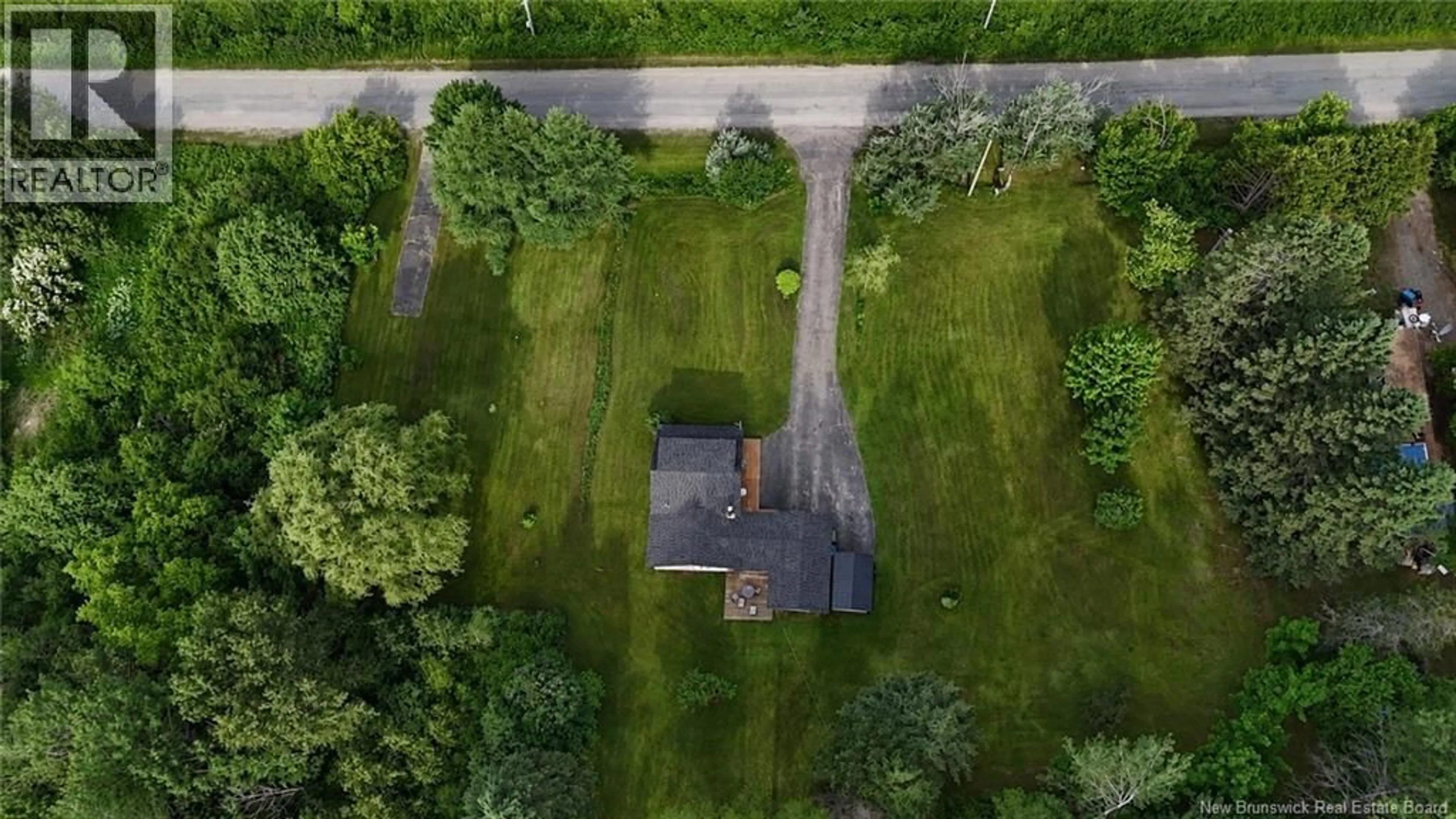 A pic from outside/outdoor area/front of a property/back of a property/a pic from drone, street for No 2 - 38 OLD ROUTE 2, Four Falls New Brunswick E3Z2G1
