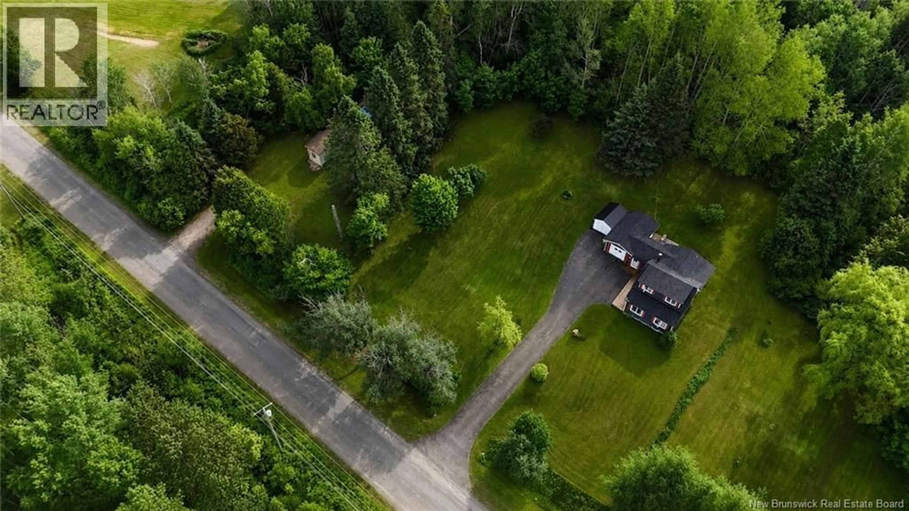 A pic from outside/outdoor area/front of a property/back of a property/a pic from drone, unknown for No 2 - 38 OLD ROUTE 2, Four Falls New Brunswick E3Z2G1