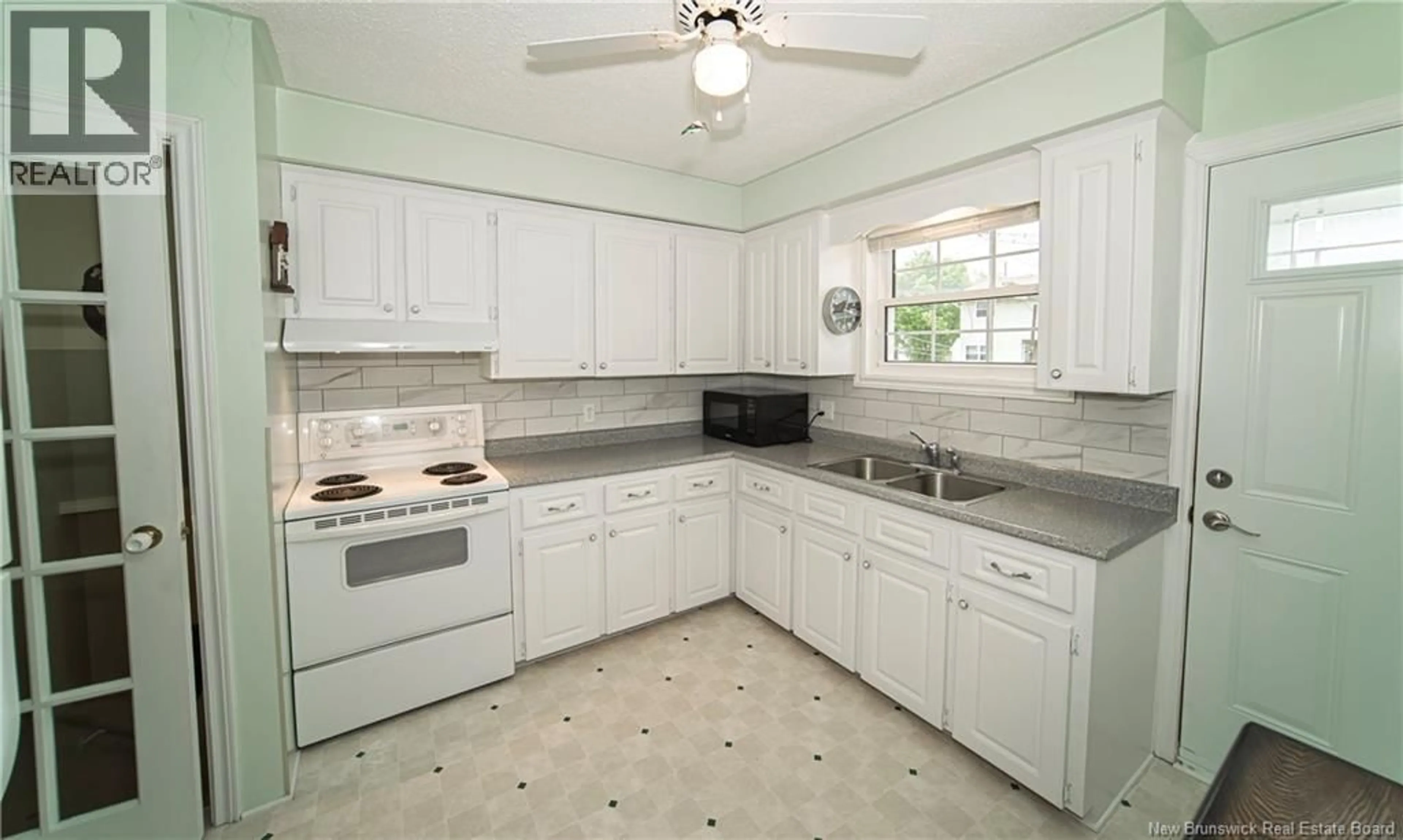 Standard kitchen, ceramic/tile floor for 19 HATHEWAY STREET, Fredericton New Brunswick E3B6H4