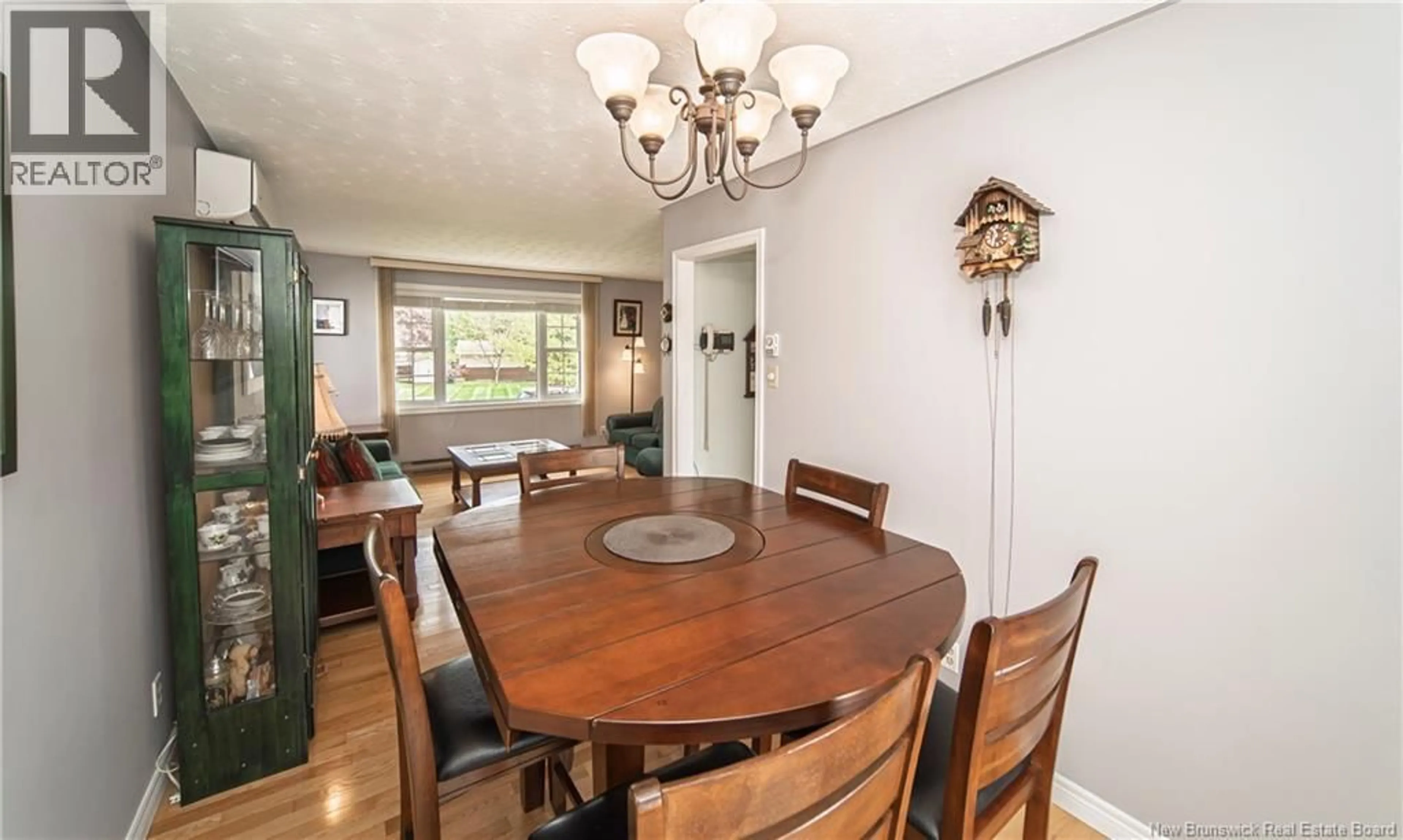 Dining room, wood/laminate floor for 19 HATHEWAY STREET, Fredericton New Brunswick E3B6H4