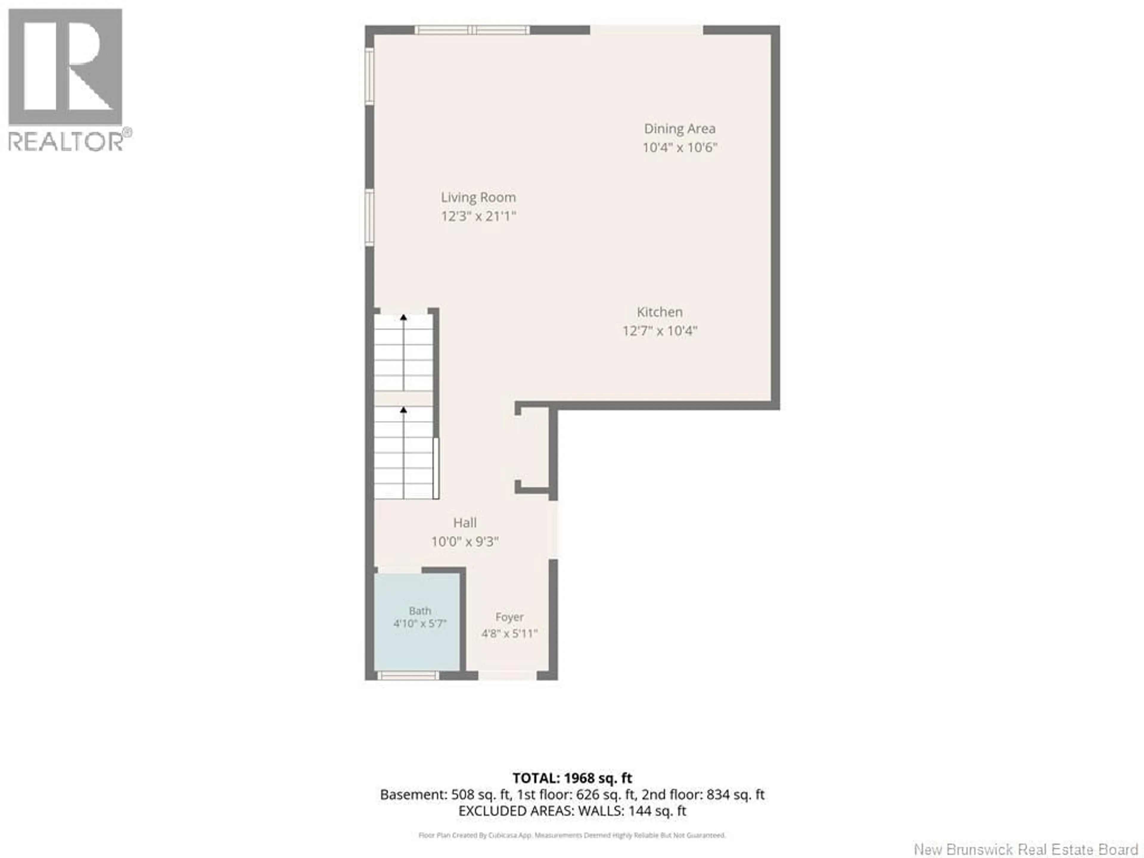 Floor plan for 317 DOLBEAU, Dieppe New Brunswick E1A9P9