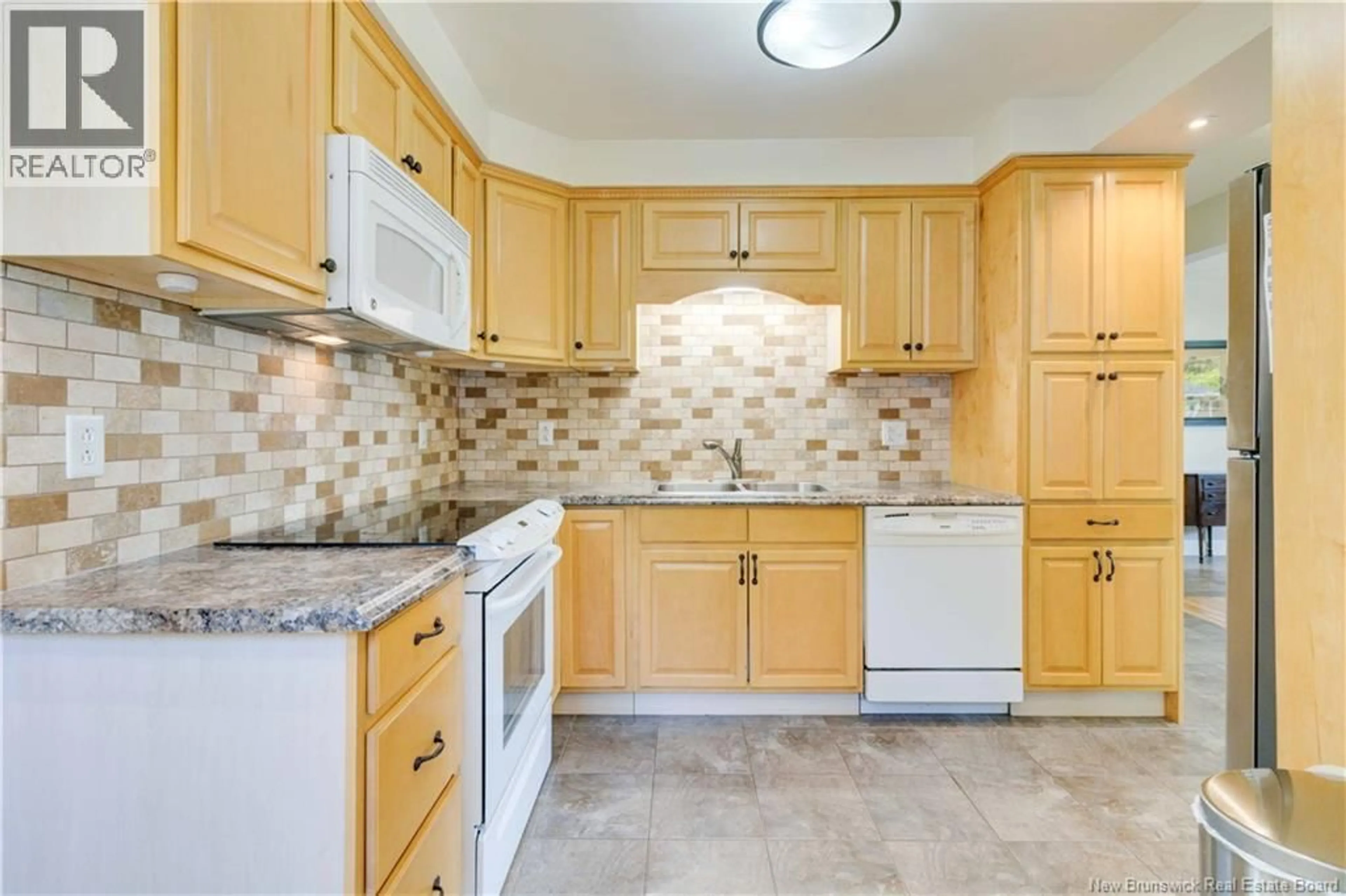 Standard kitchen, ceramic/tile floor for 10 SHAMROCK TERRACE, Fredericton New Brunswick E3B2S4