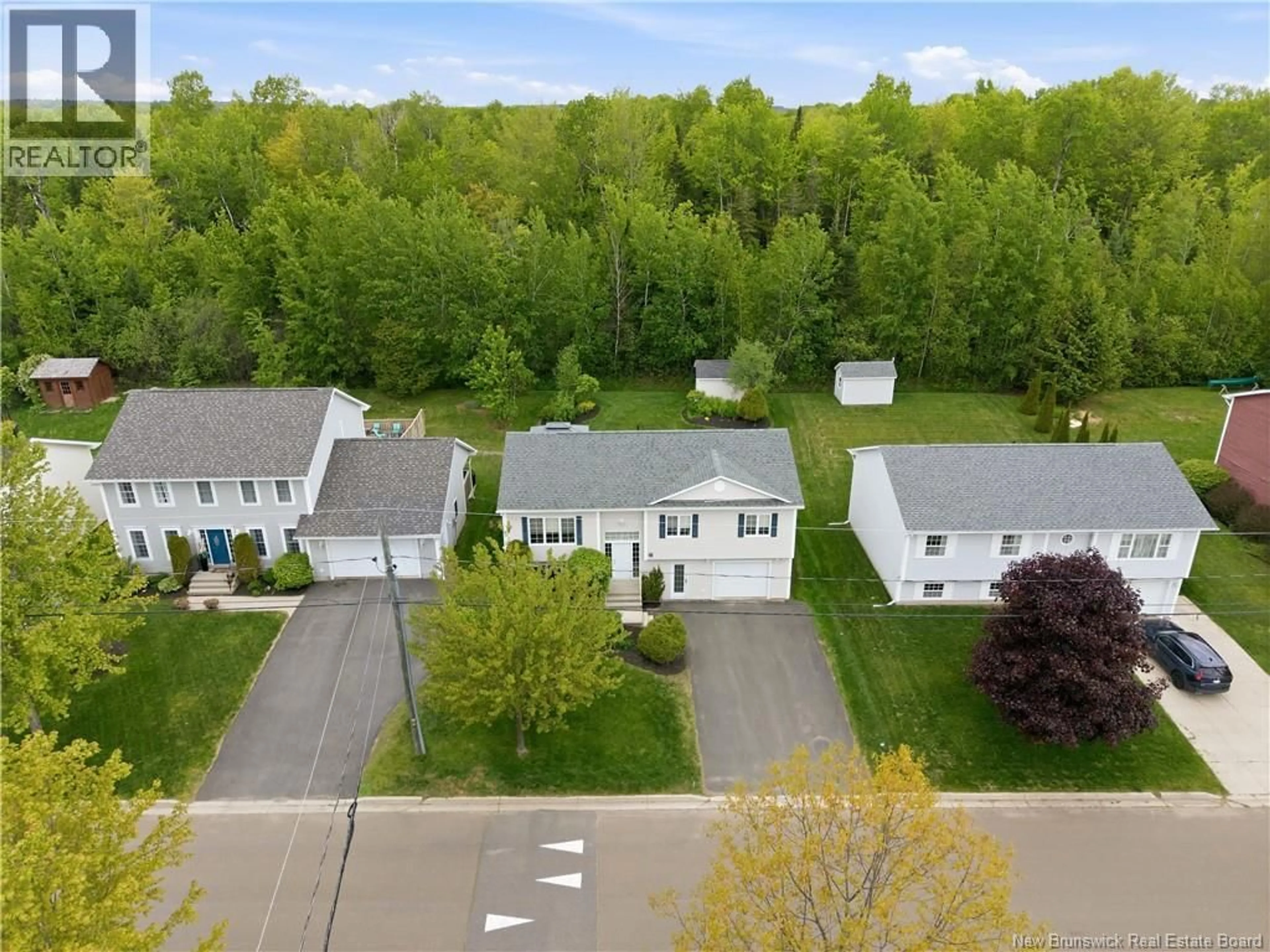 A pic from outside/outdoor area/front of a property/back of a property/a pic from drone, street for 92 MCGIBBON STREET, Fredericton New Brunswick E3B9S2