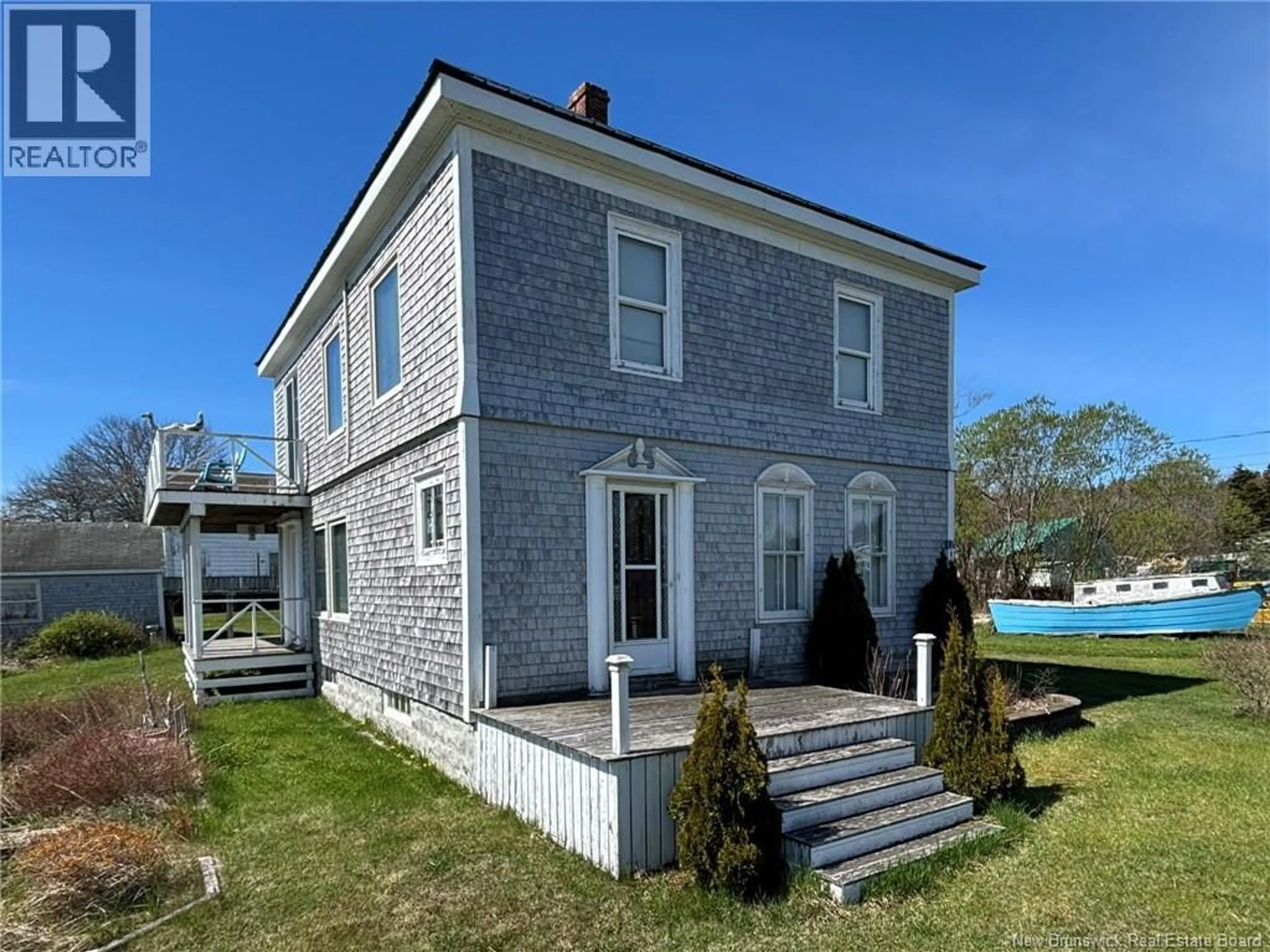 Home with brick exterior material, building for 12 SC BREAKWATER, Grand Manan New Brunswick E5G2J2