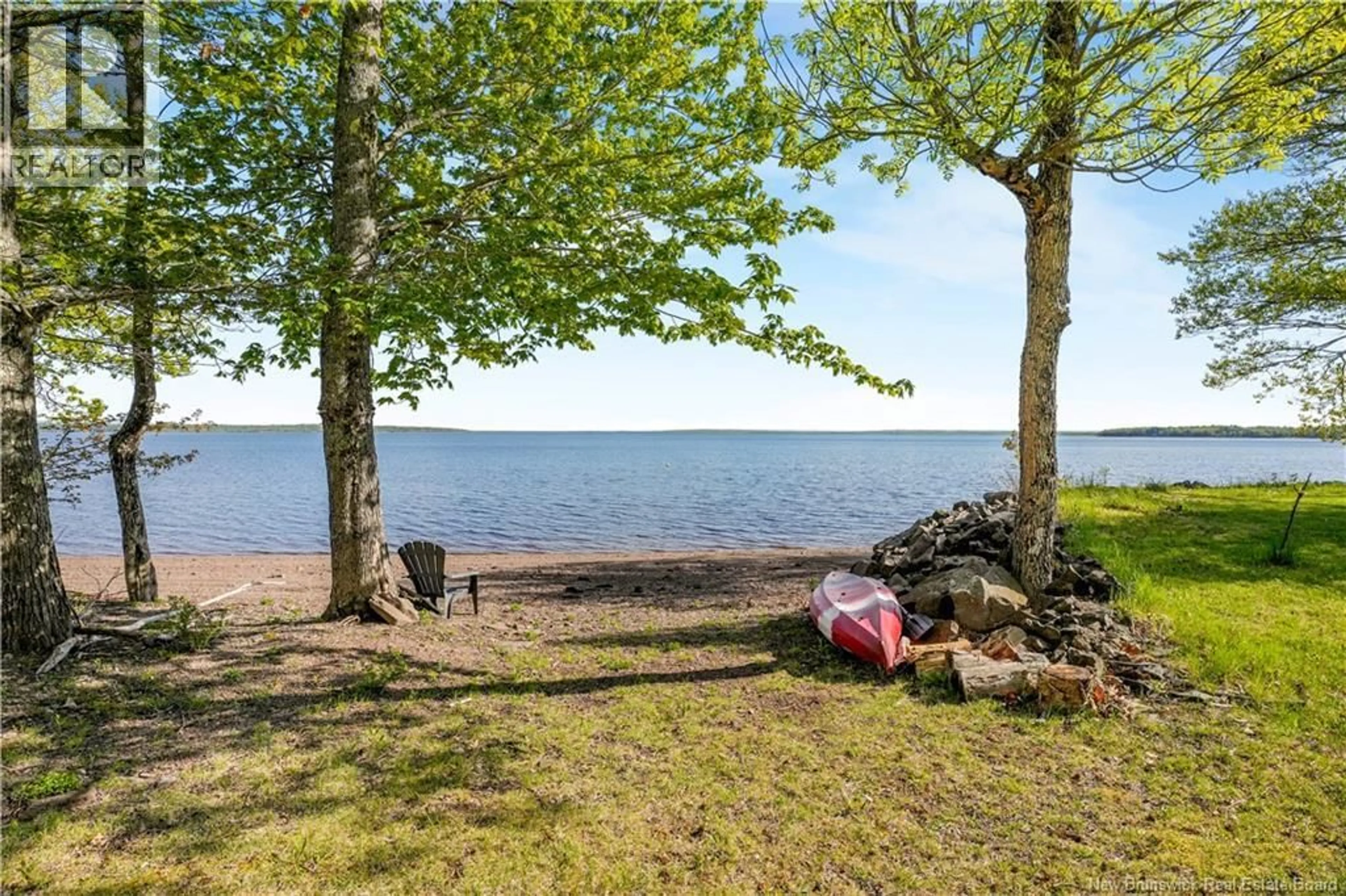 Patio, water/lake/river/ocean view for 27 GRANDVIEW LANE, Grand Lake New Brunswick E4B1X7