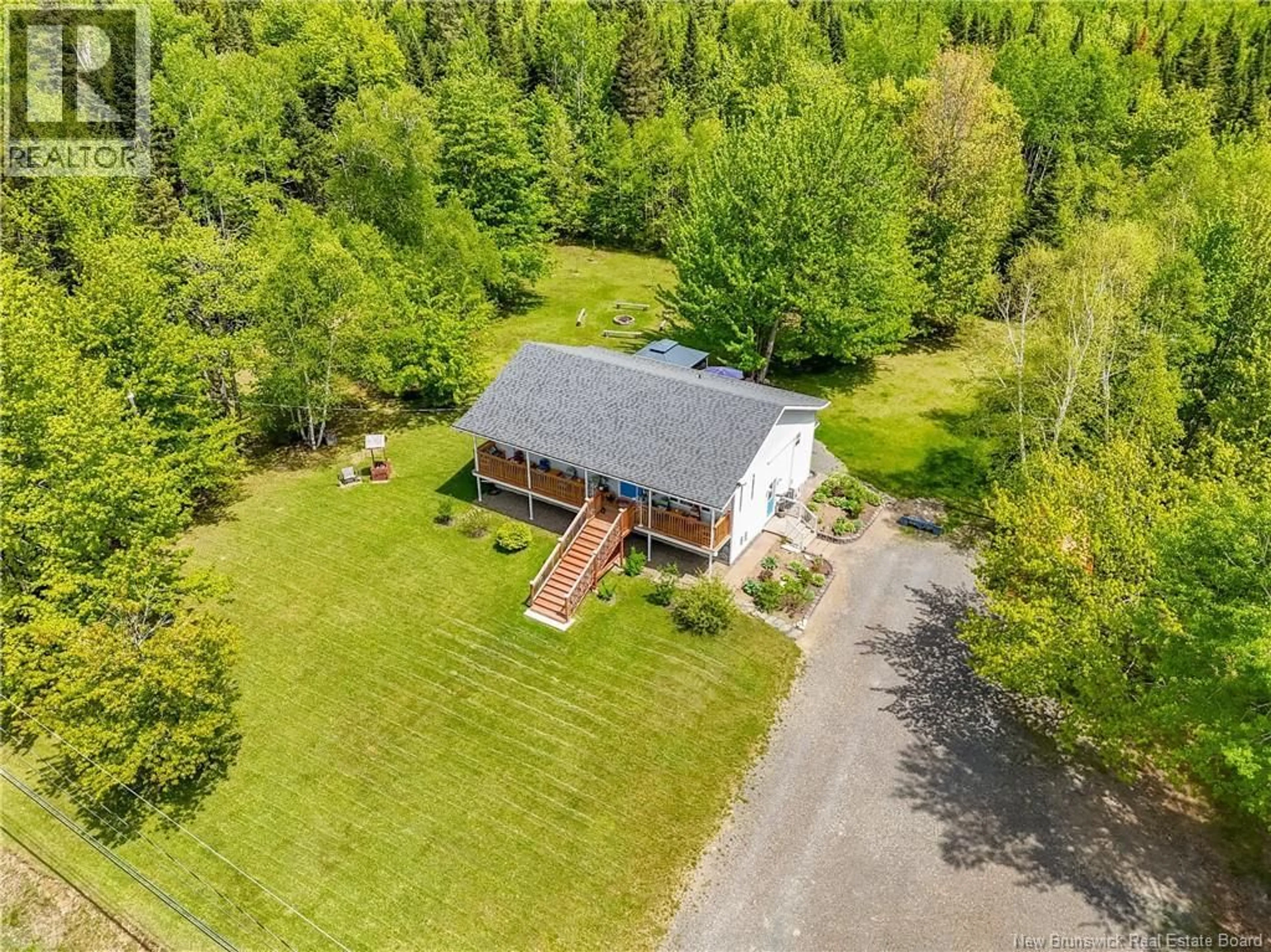 A pic from outside/outdoor area/front of a property/back of a property/a pic from drone, unknown for 162 ROUTE 605, Temperance Vale New Brunswick E6G2B9