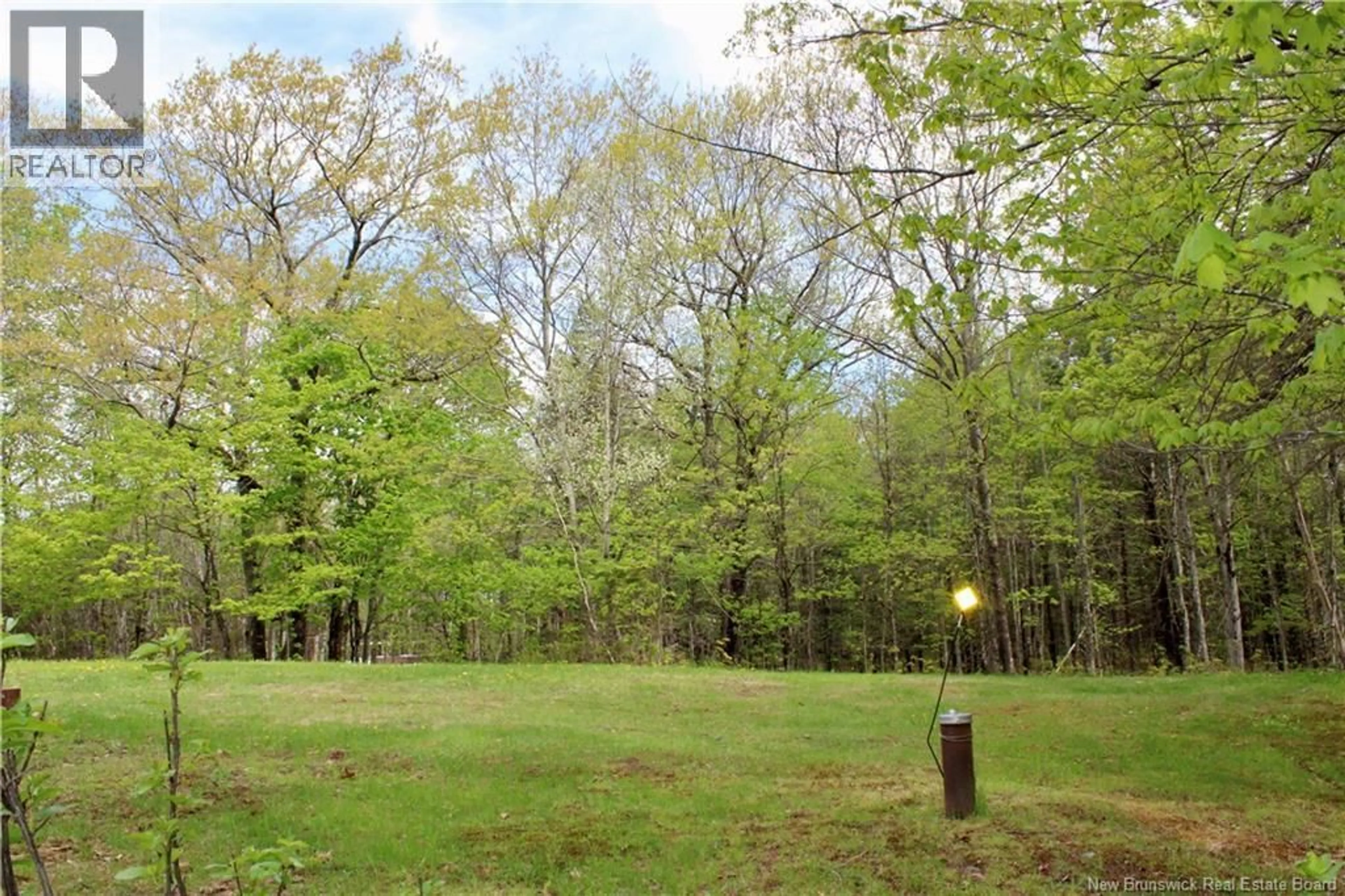 Patio, forest/trees view for 9 CLARKS POINT ROAD, Boiestown New Brunswick E6A1E7