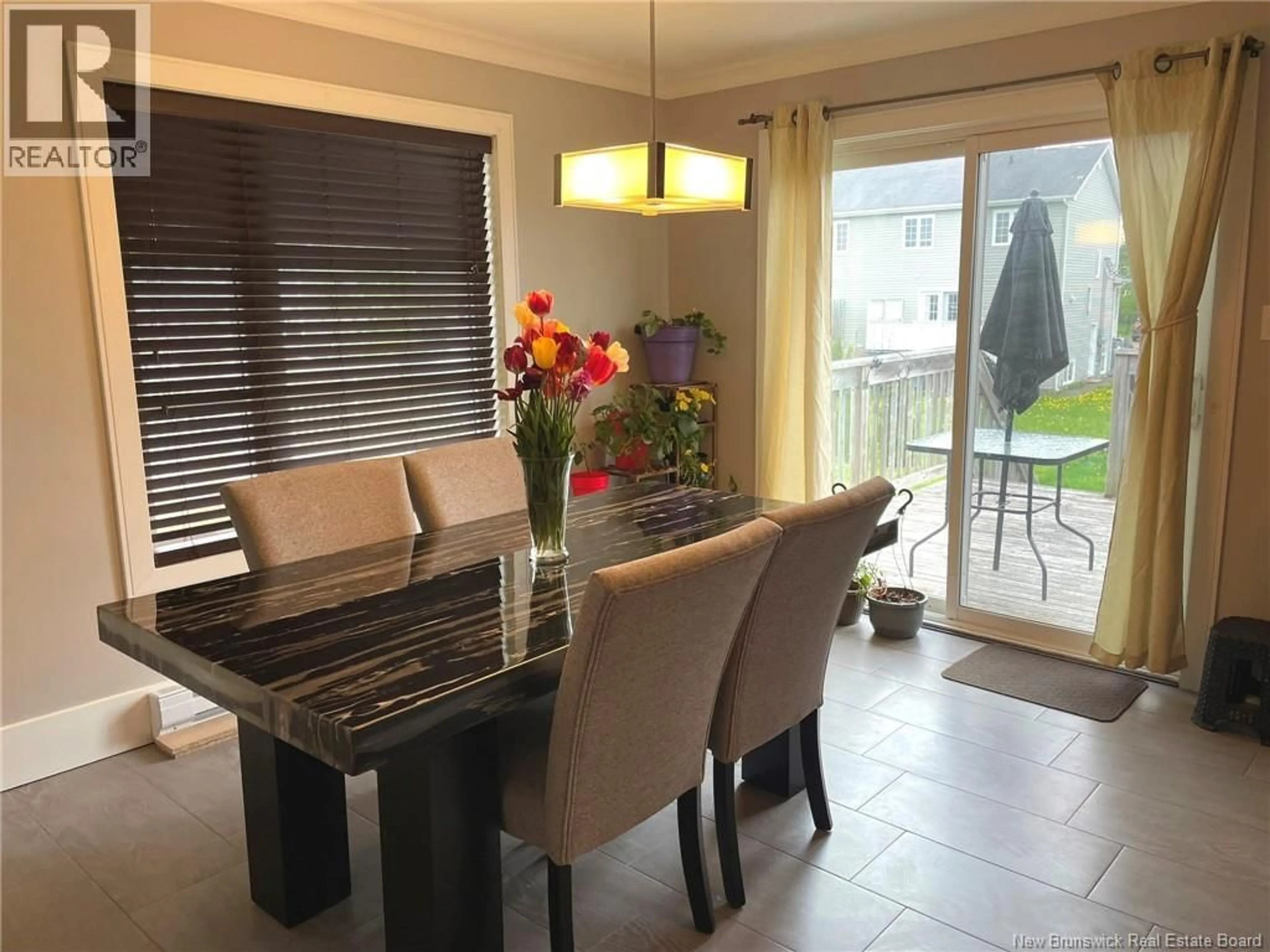 Dining room, wood/laminate floor for 40-42 BREVET STREET, Moncton New Brunswick E1G5S6