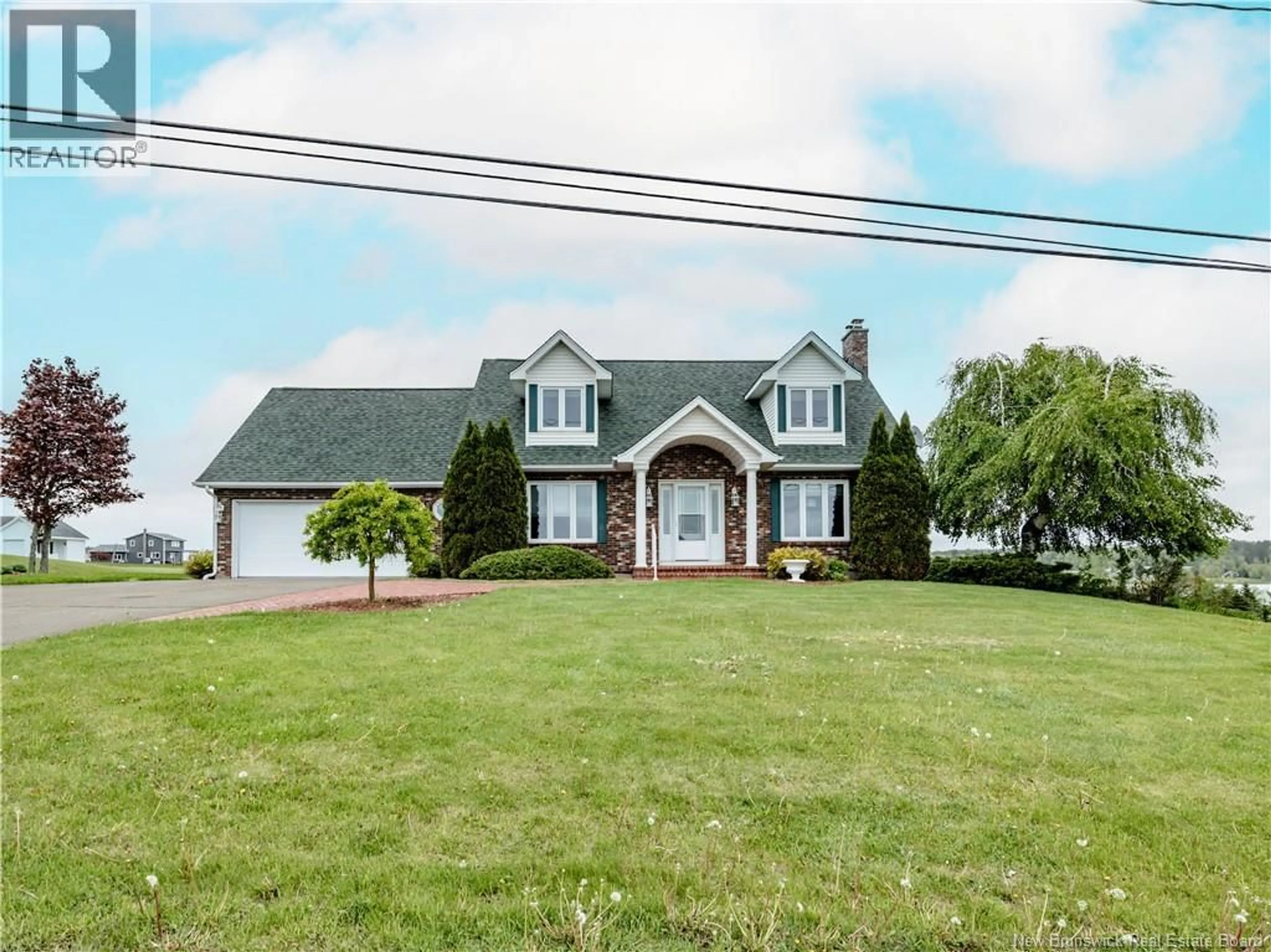 A pic from outside/outdoor area/front of a property/back of a property/a pic from drone, street for 1506 ROUTE 525, Sainte-Marie-De-Kent New Brunswick E4S2H8