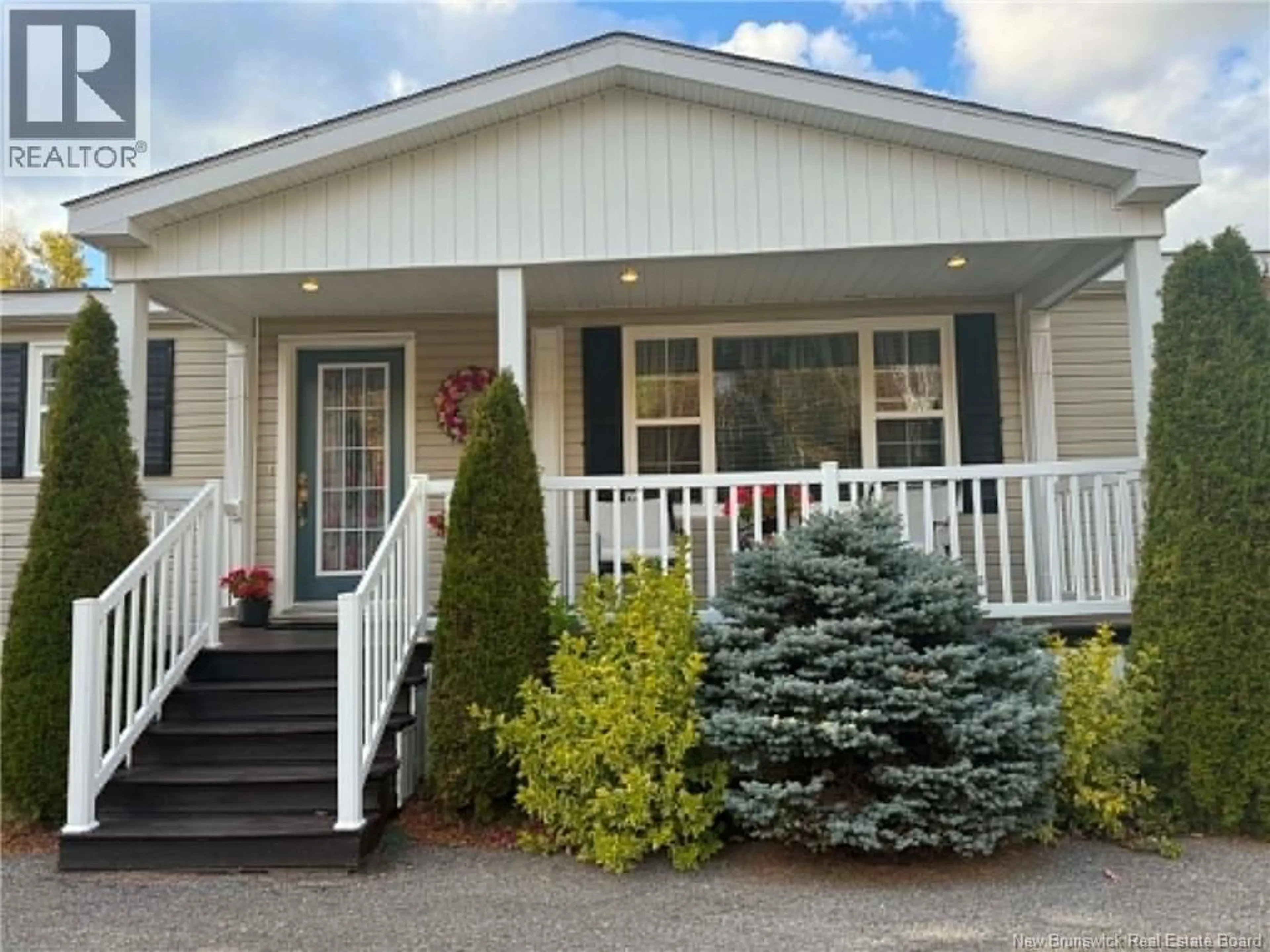 Home with vinyl exterior material, street for 101 MCKINNON ROAD, Miramichi New Brunswick E1V5Y5
