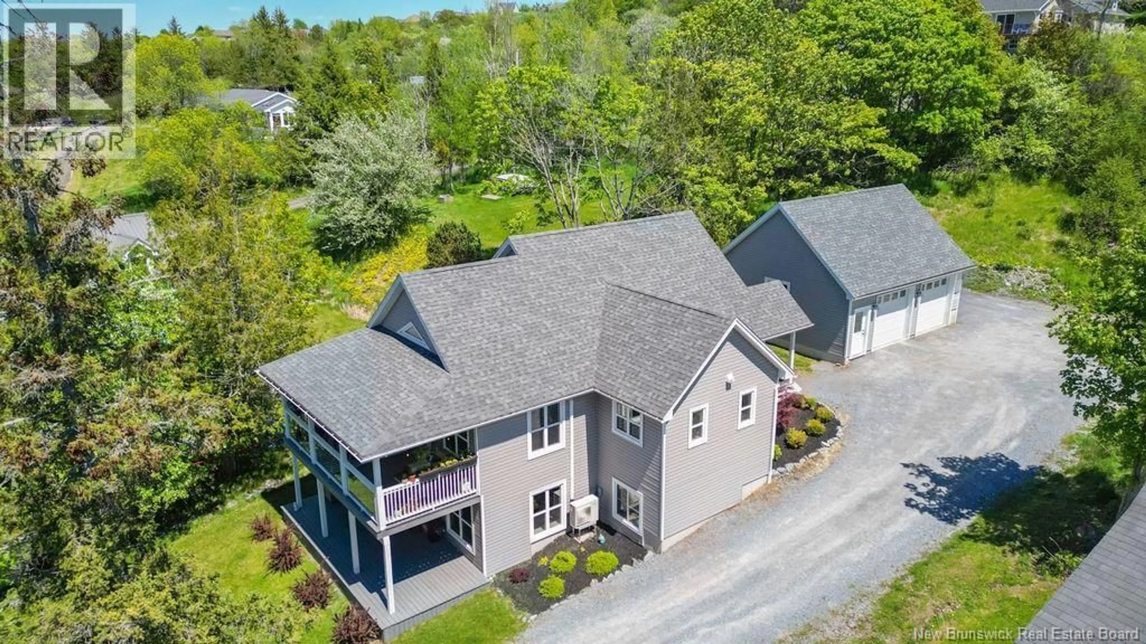 A pic from outside/outdoor area/front of a property/back of a property/a pic from drone, unknown for 488 GONDOLA POINT ROAD, Quispamsis New Brunswick E2E1E2
