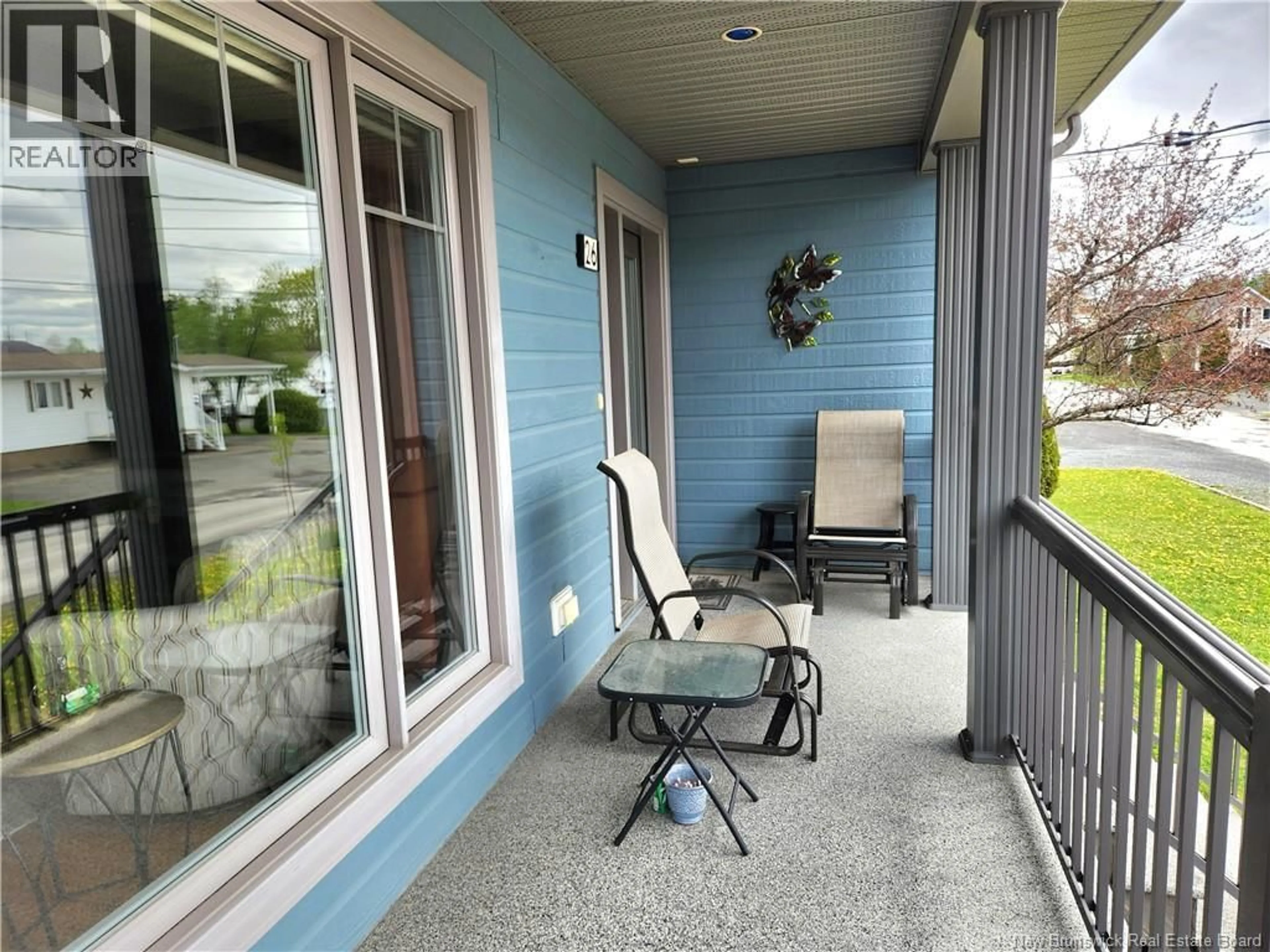 Patio, street for 26 RUE MGR MELANSON RUE, Saint-Quentin New Brunswick E8A1X3