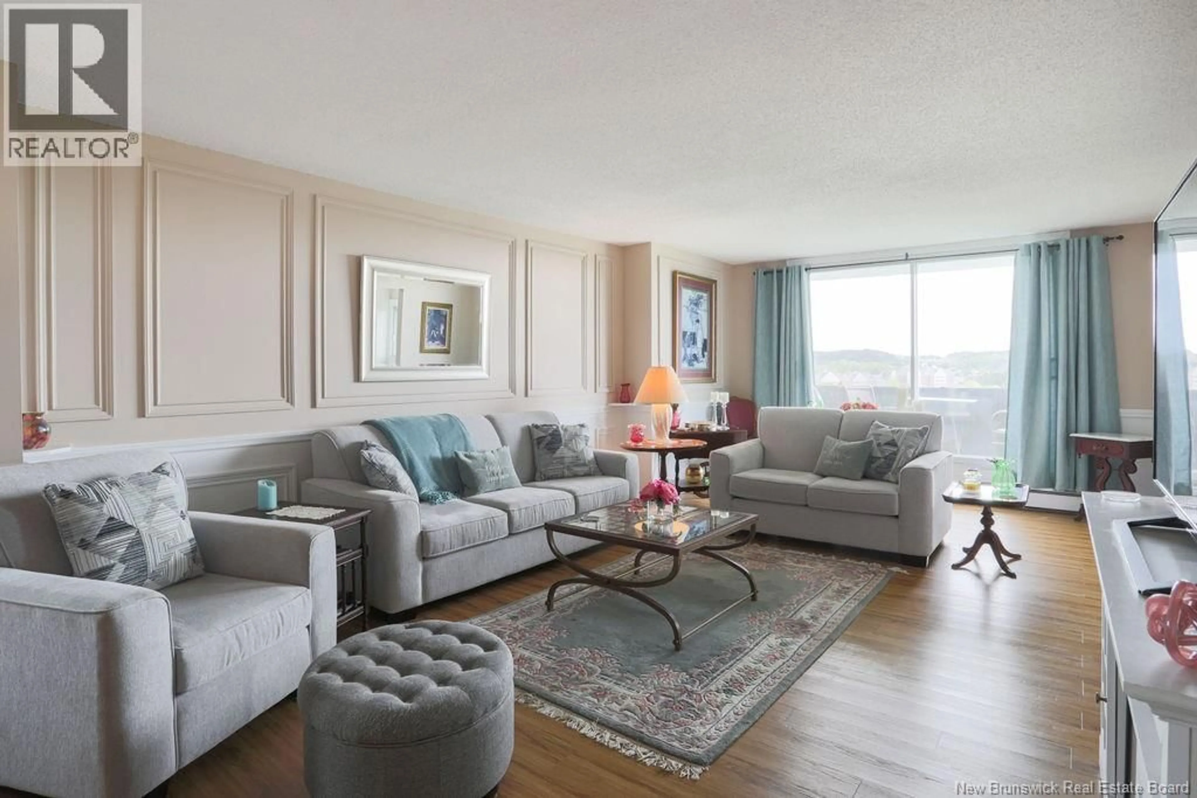 Living room with furniture, unknown for 702 - 310 WOODWARD AVENUE, Saint John New Brunswick E2K2L1