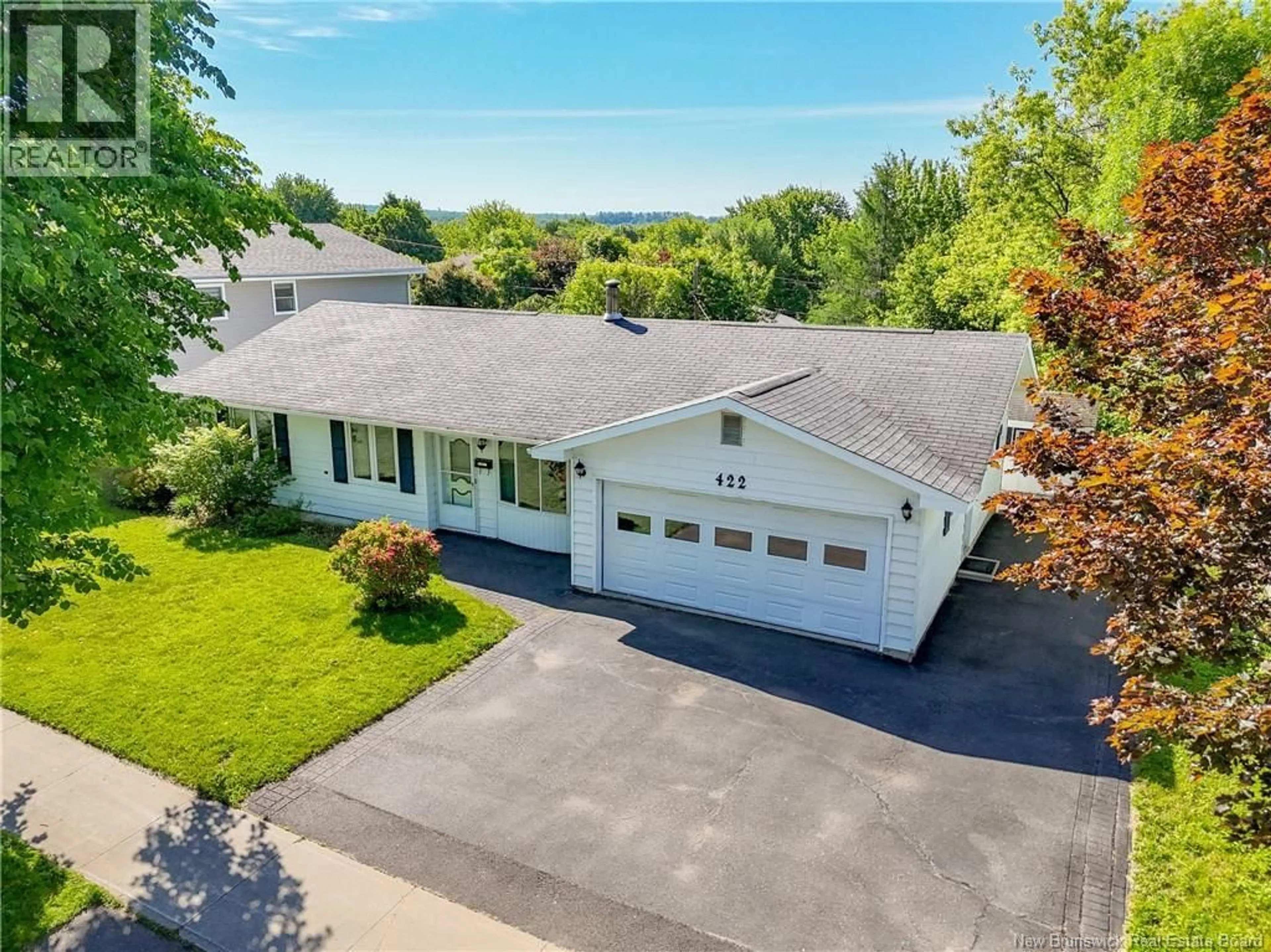 A pic from outside/outdoor area/front of a property/back of a property/a pic from drone, street for 422 SEWELL STREET, Fredericton New Brunswick E3A5E2